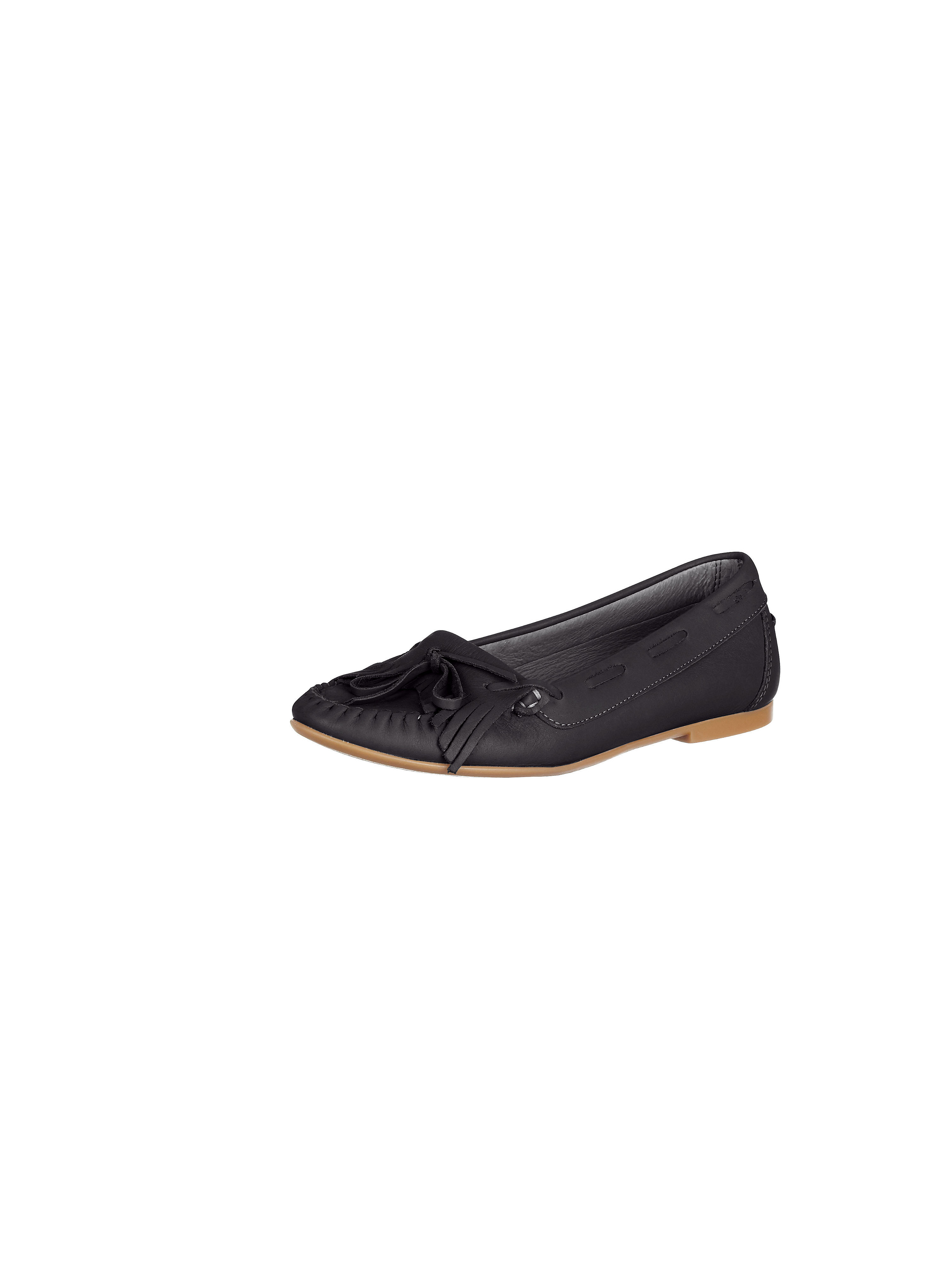 Image of Nappa leather ballerinas Peter Hahn black