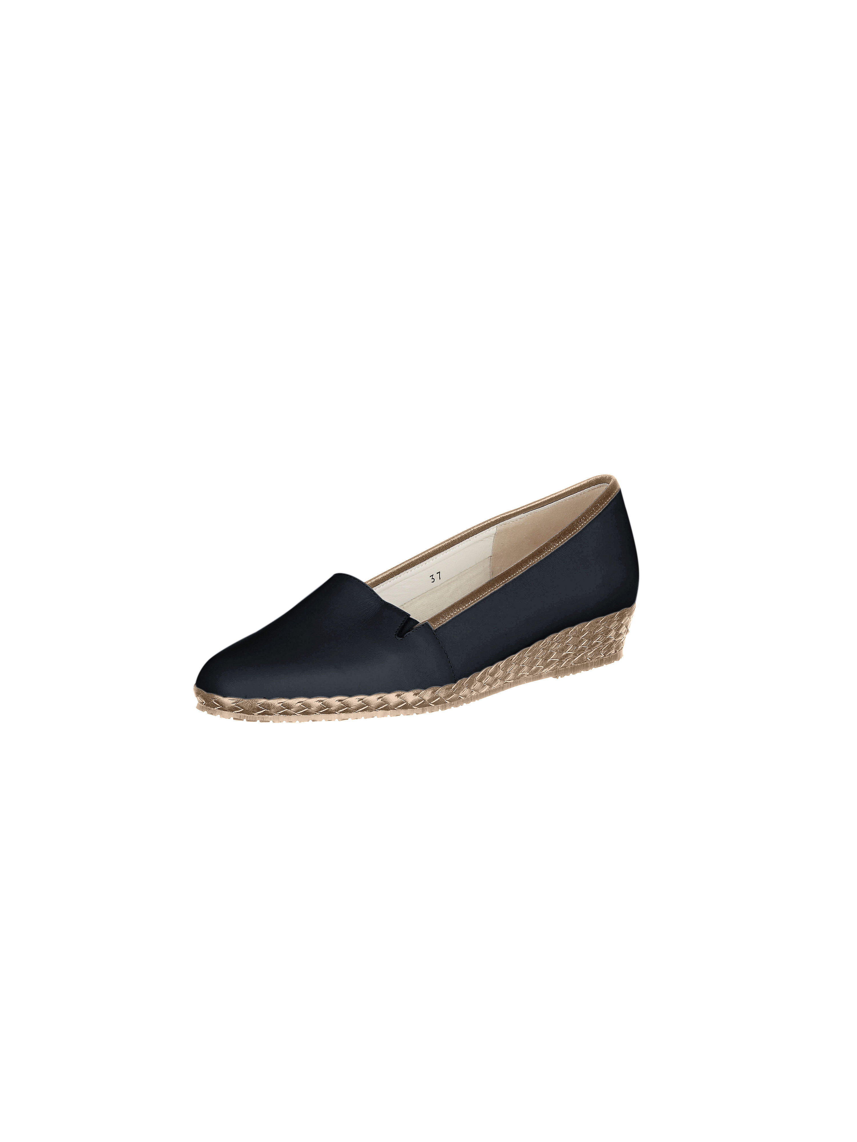 Image of Top-quality slip-ons Peter Hahn blue