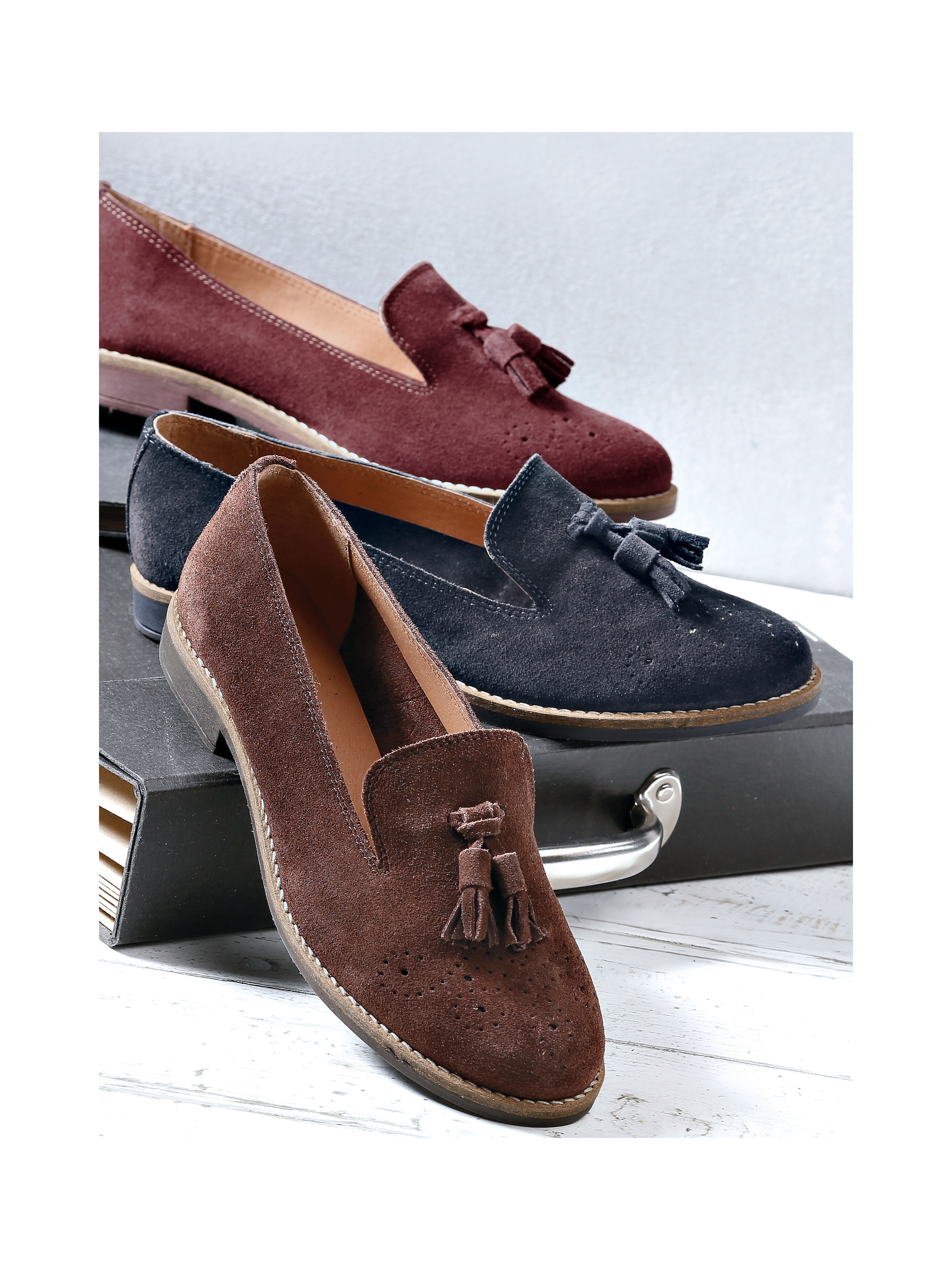 Image of Slip-ons Peter Hahn blue size: 36
