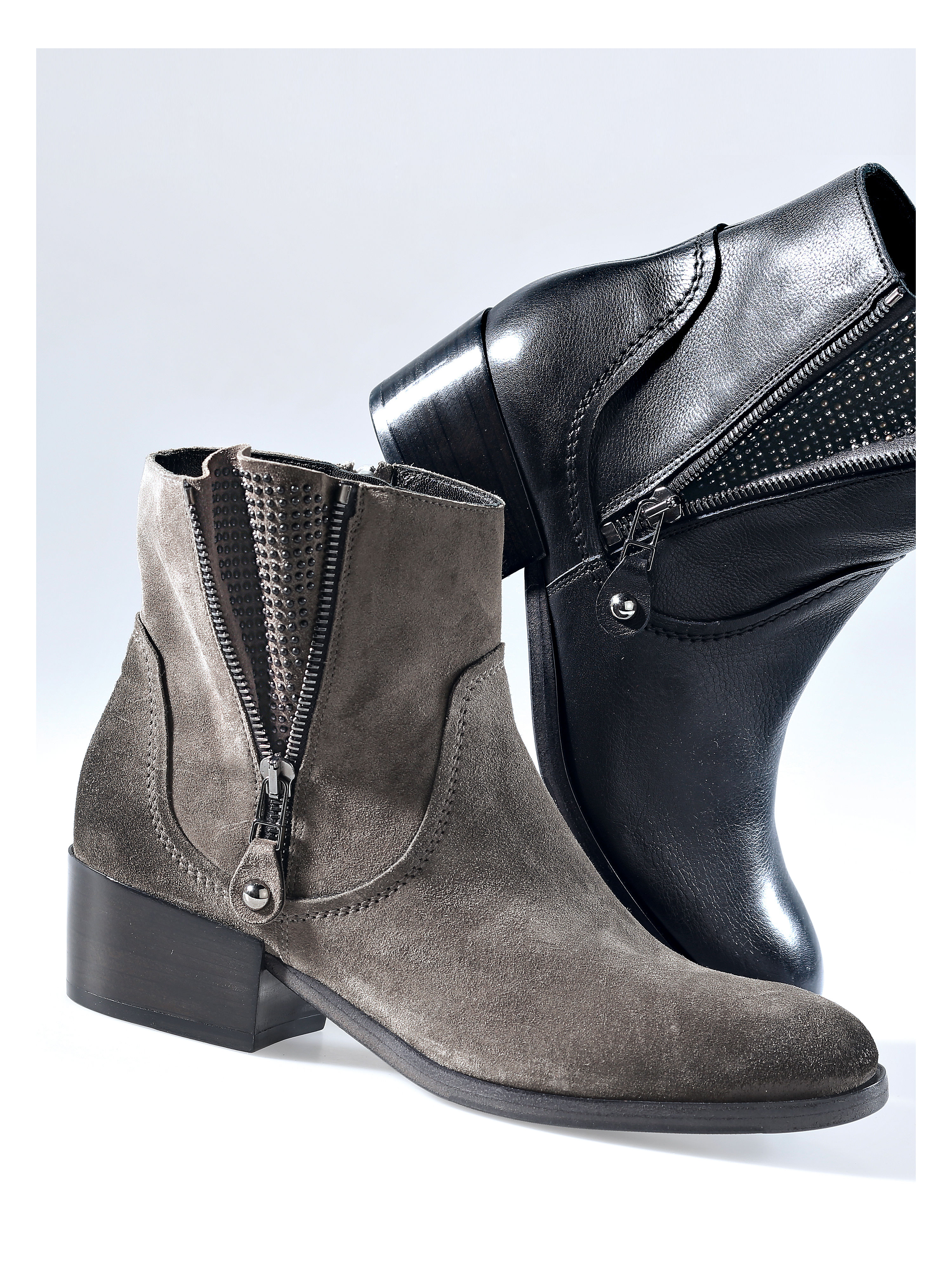 Image of Ankle boots Kennel & Schmenger grey size: 36