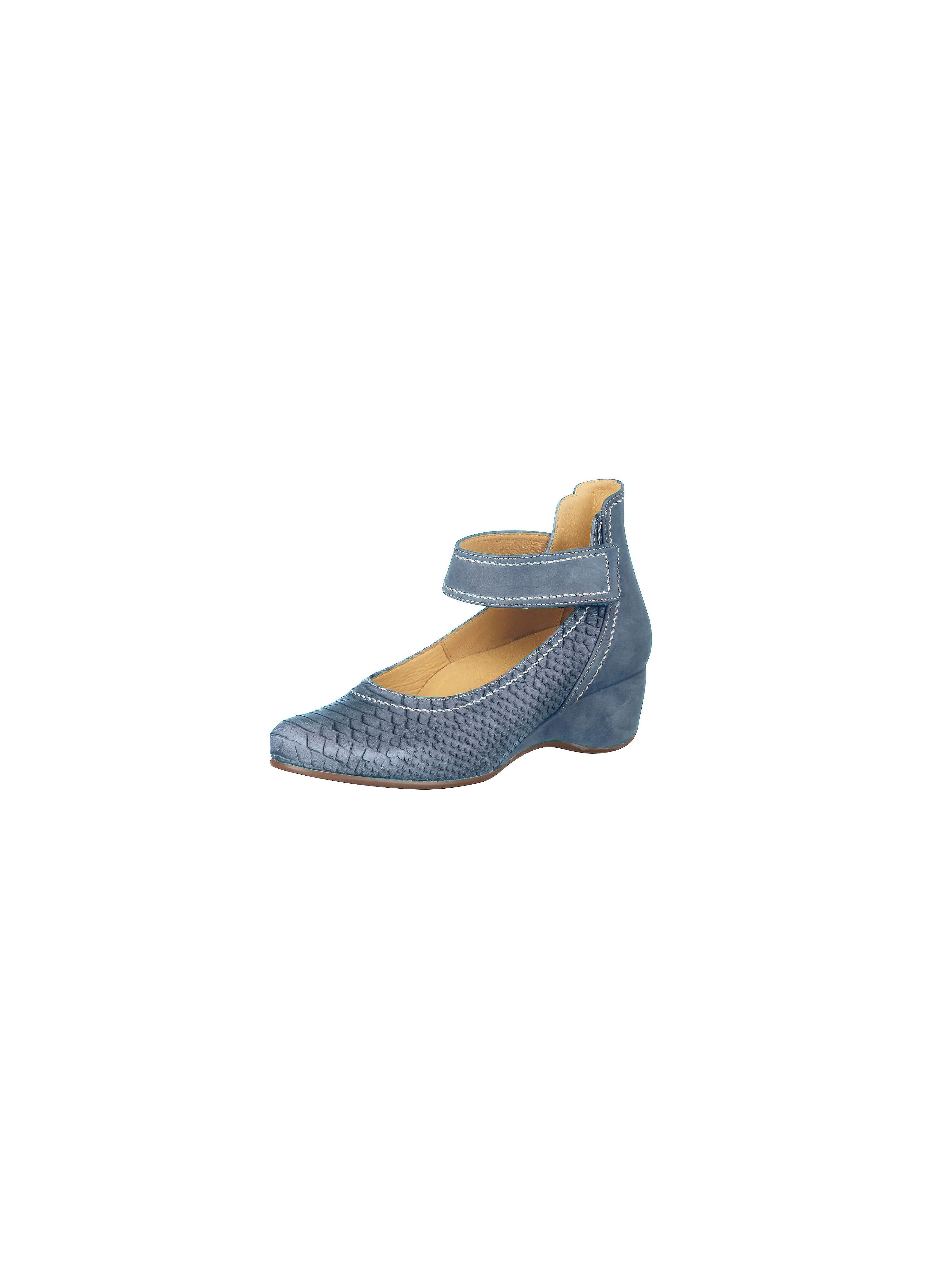 Image of Wedge pumps Poccopazza blue size: 37,5