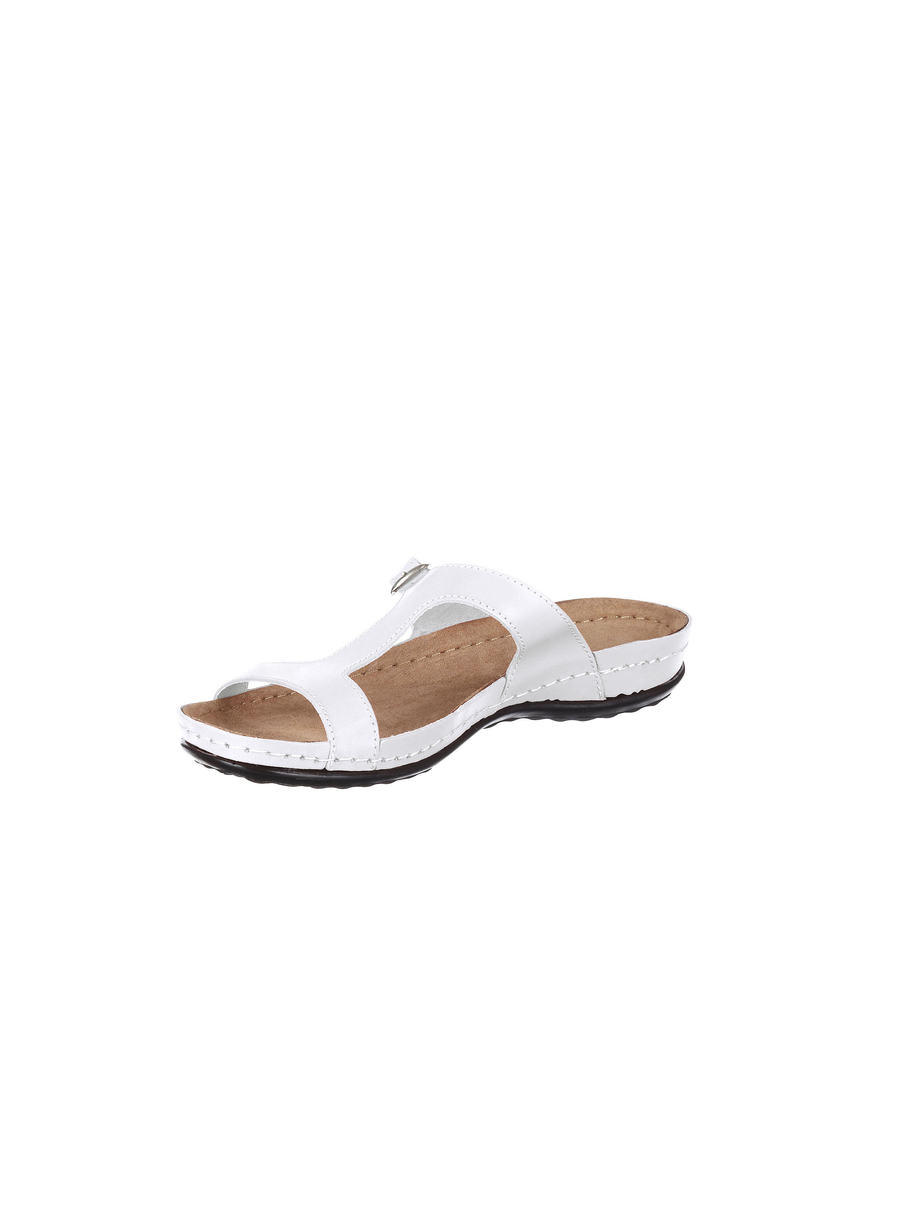 Image of Sandals made of genuine leather Peter Hahn white