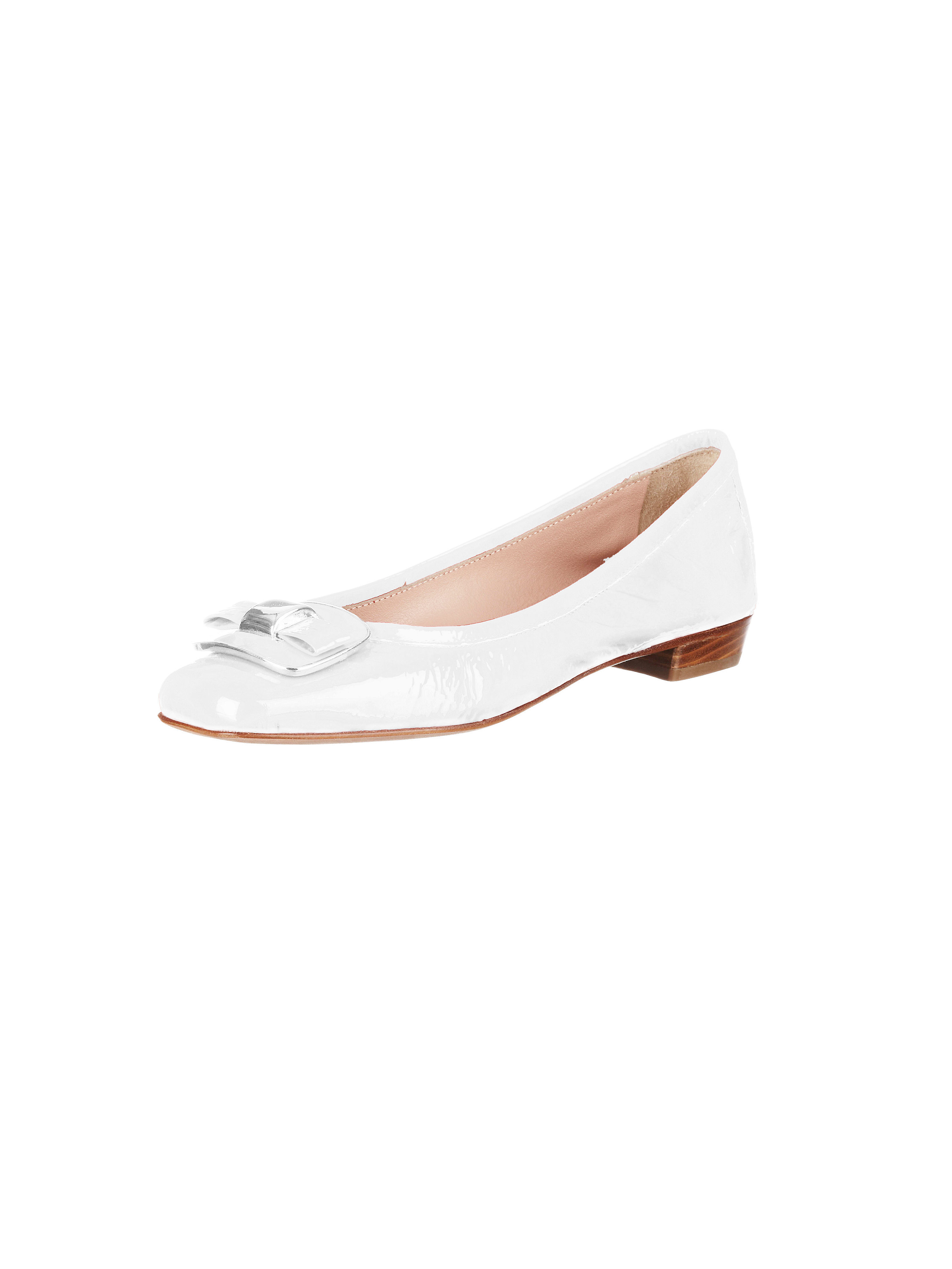 Image of Ballerina pumps Peter Hahn white