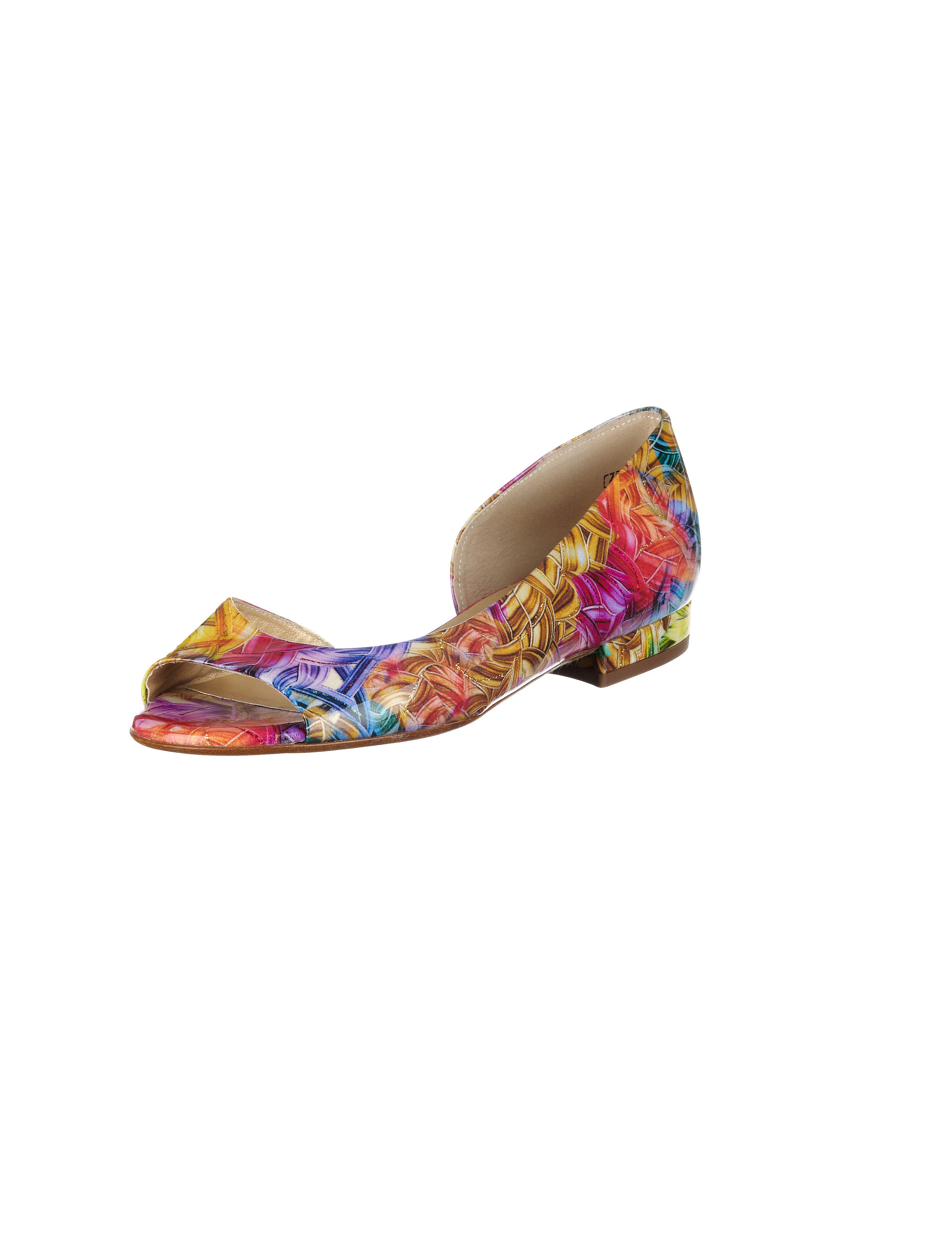 Image of Peep toe slip-ons Peter Kaiser multicoloured