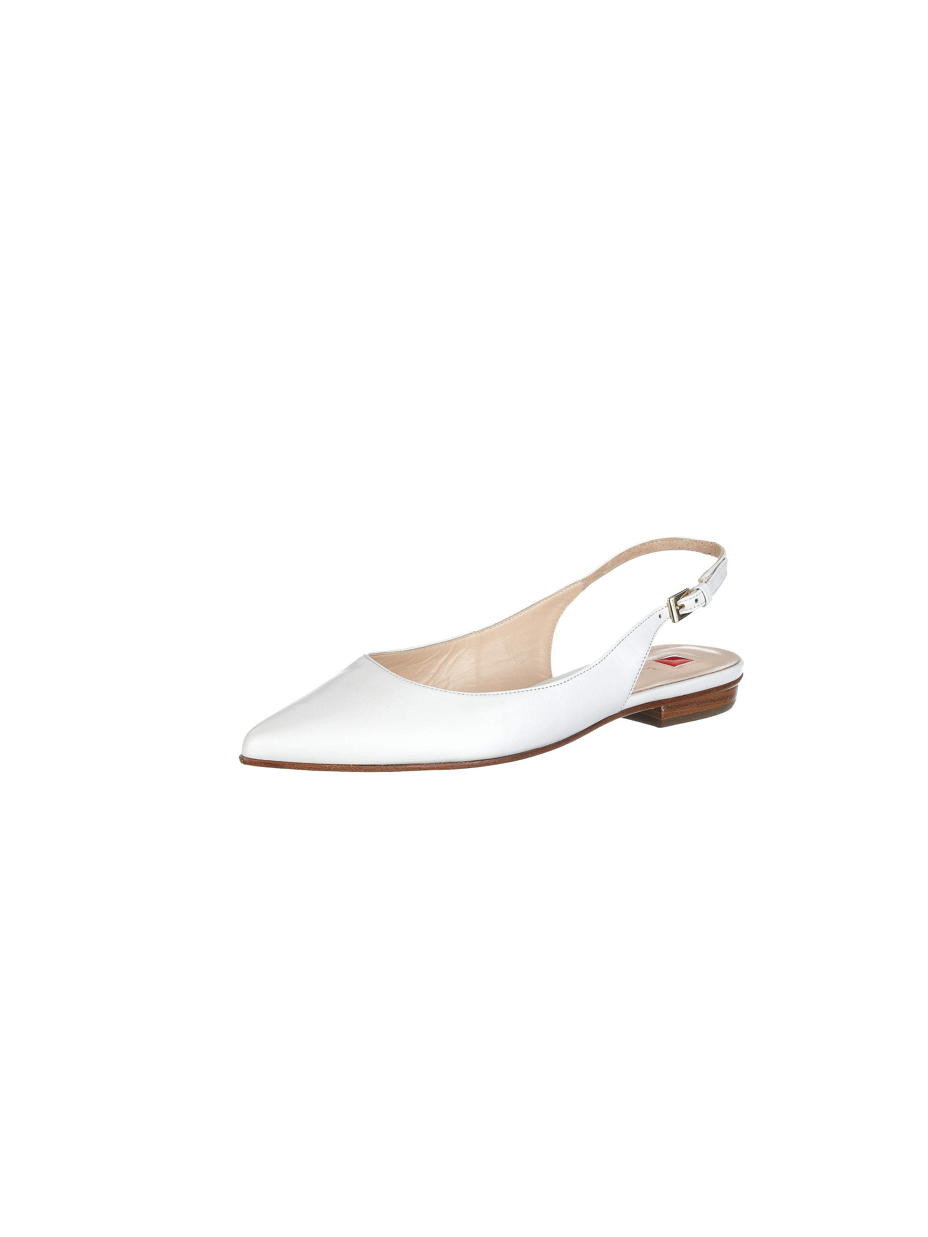 Image of Slingback pumps made from premium calfskin nappa Högl white