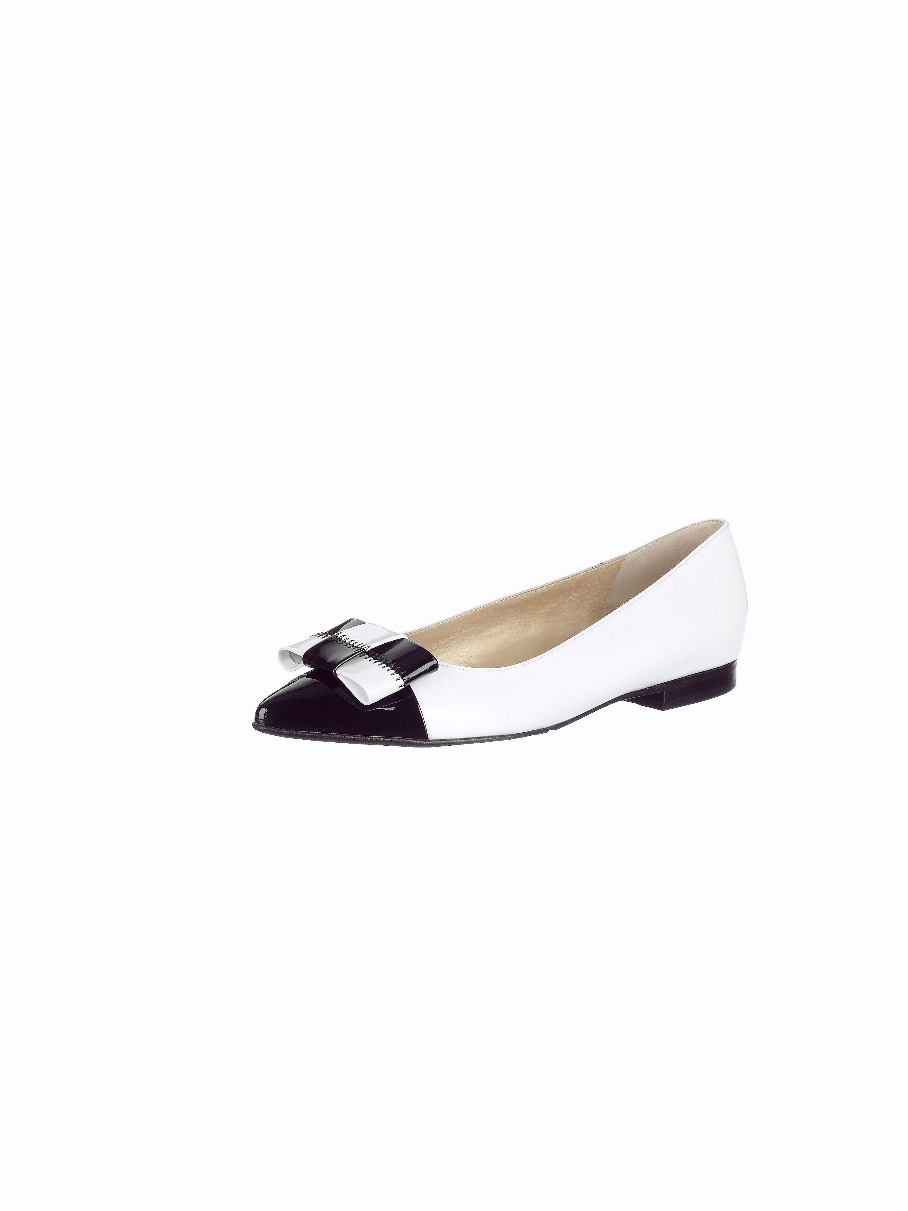 Image of Fine patent calfskin leather ballerinas Peter Kaiser multicoloured