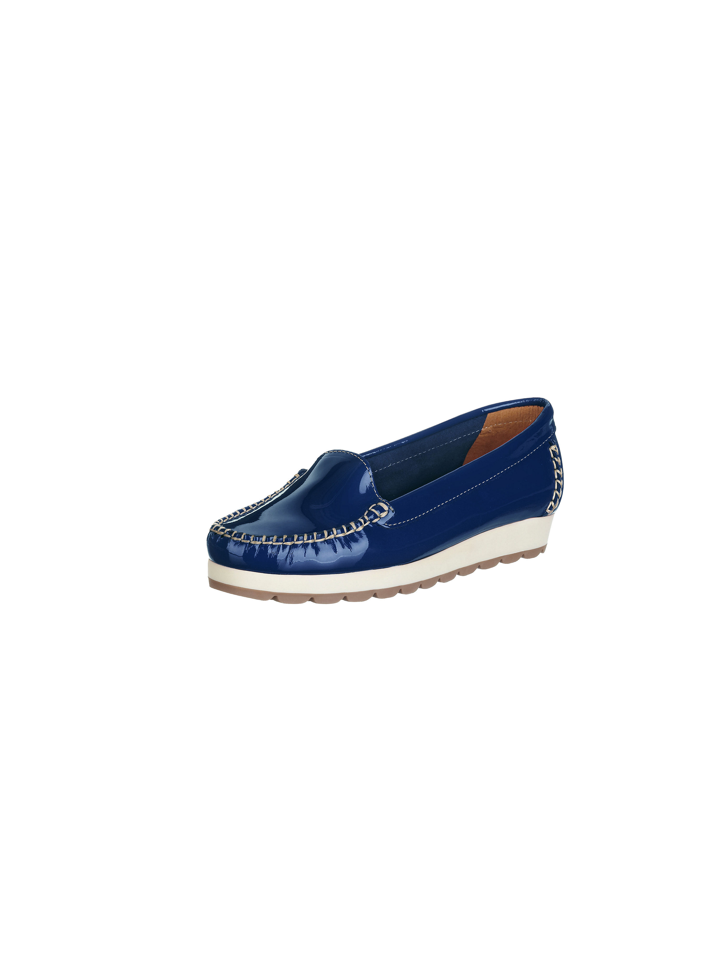 Image of Lightweight, summery moccasins Peter Hahn blue