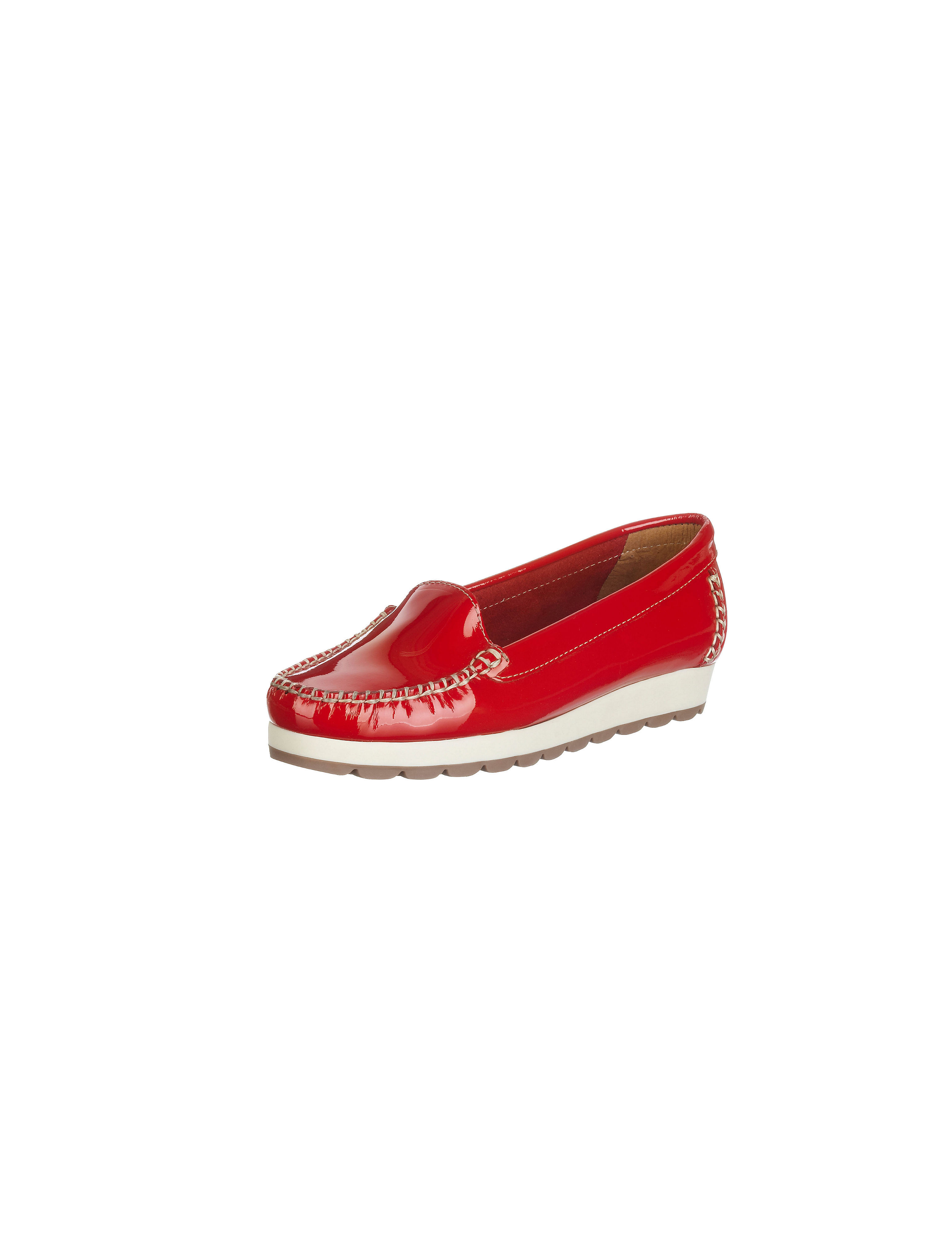 Image of Lightweight, summery moccasins Peter Hahn red