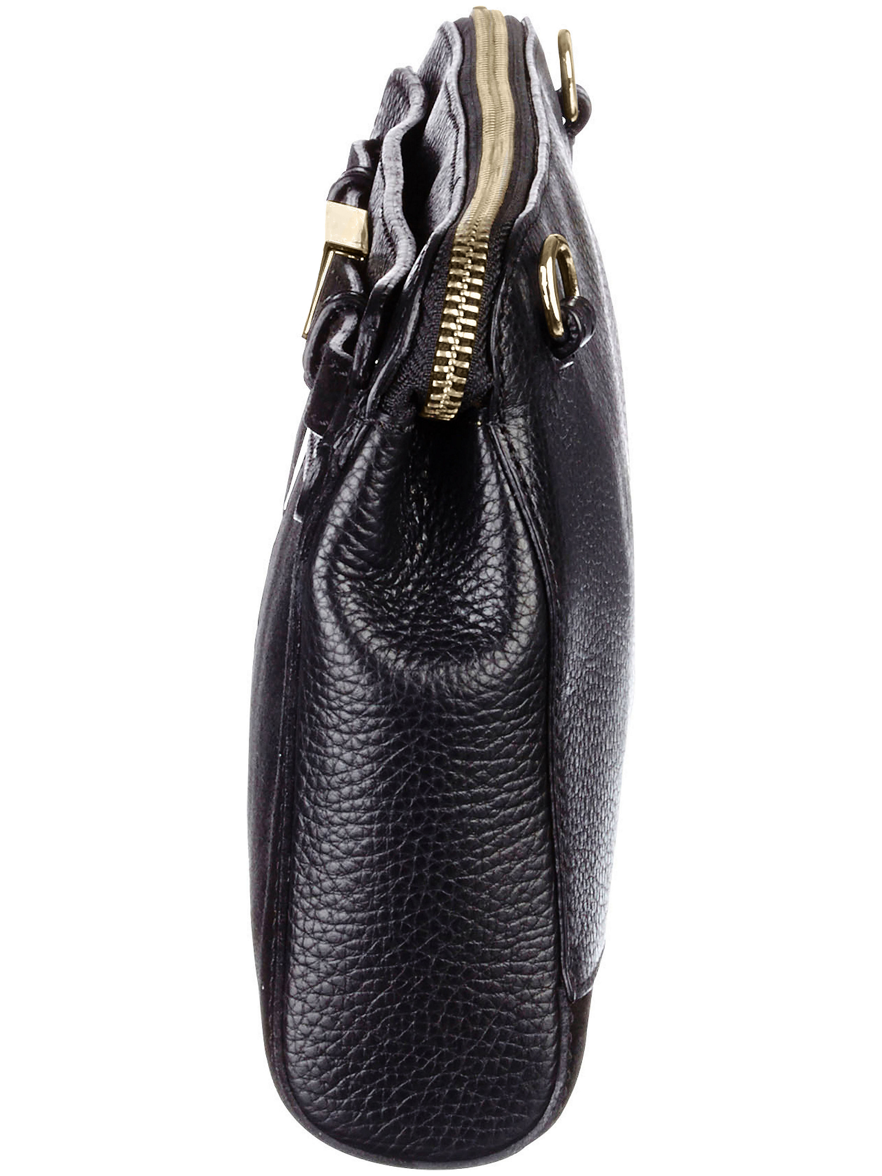 Image of Elegant suede clutch Uta Raasch black