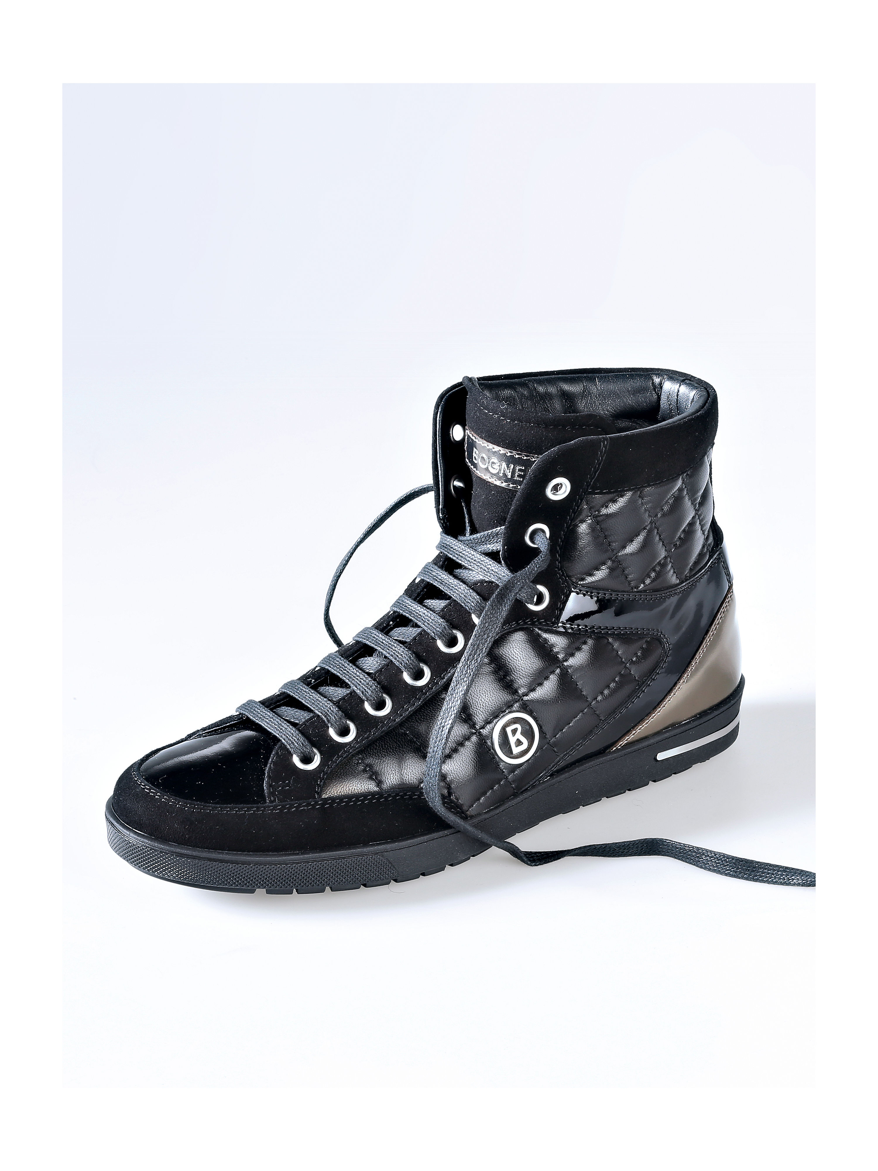 Image of Ankle-high trainers Bogner black