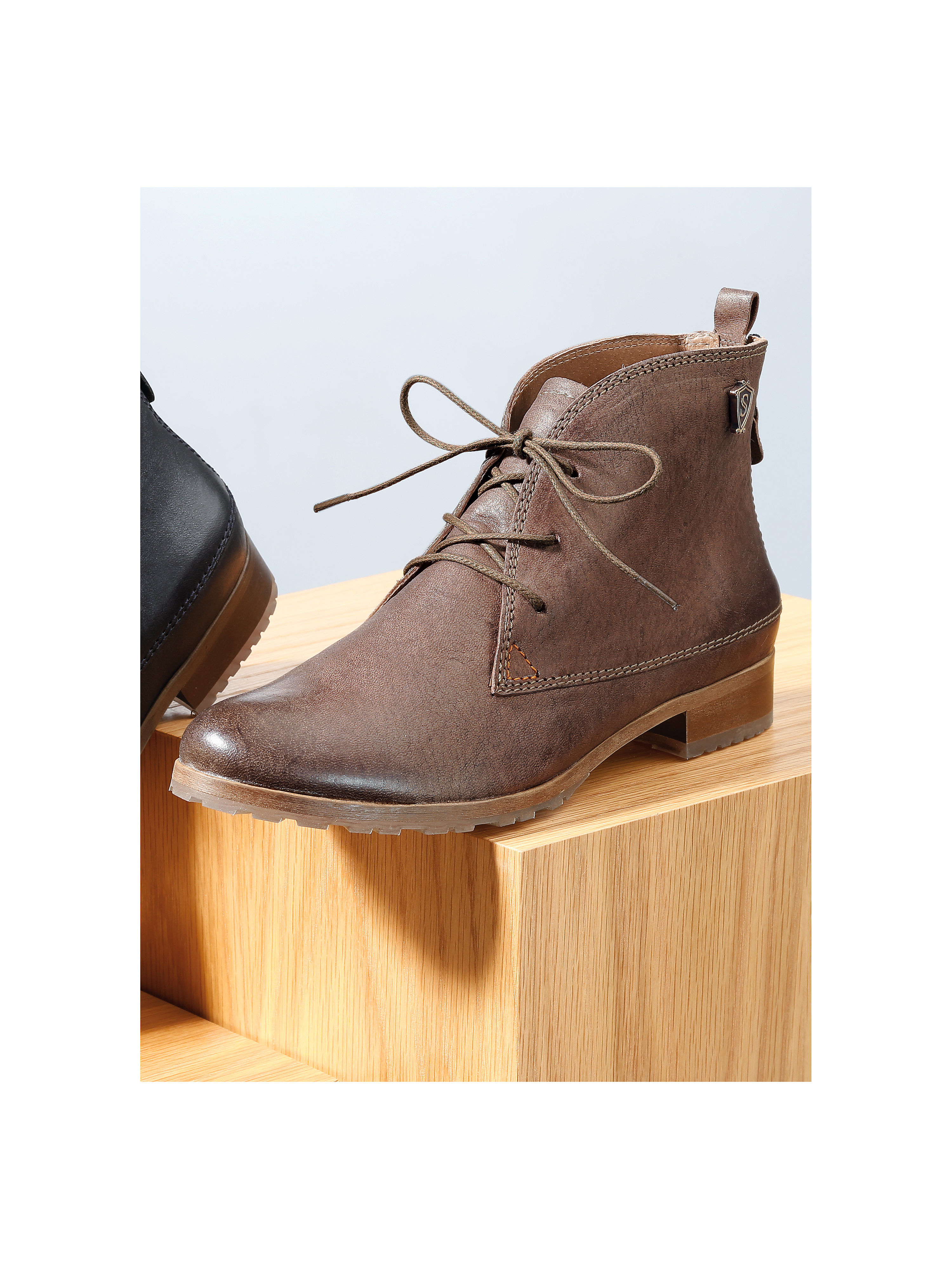 Image of Lace-ups Softwaves brown size: 41