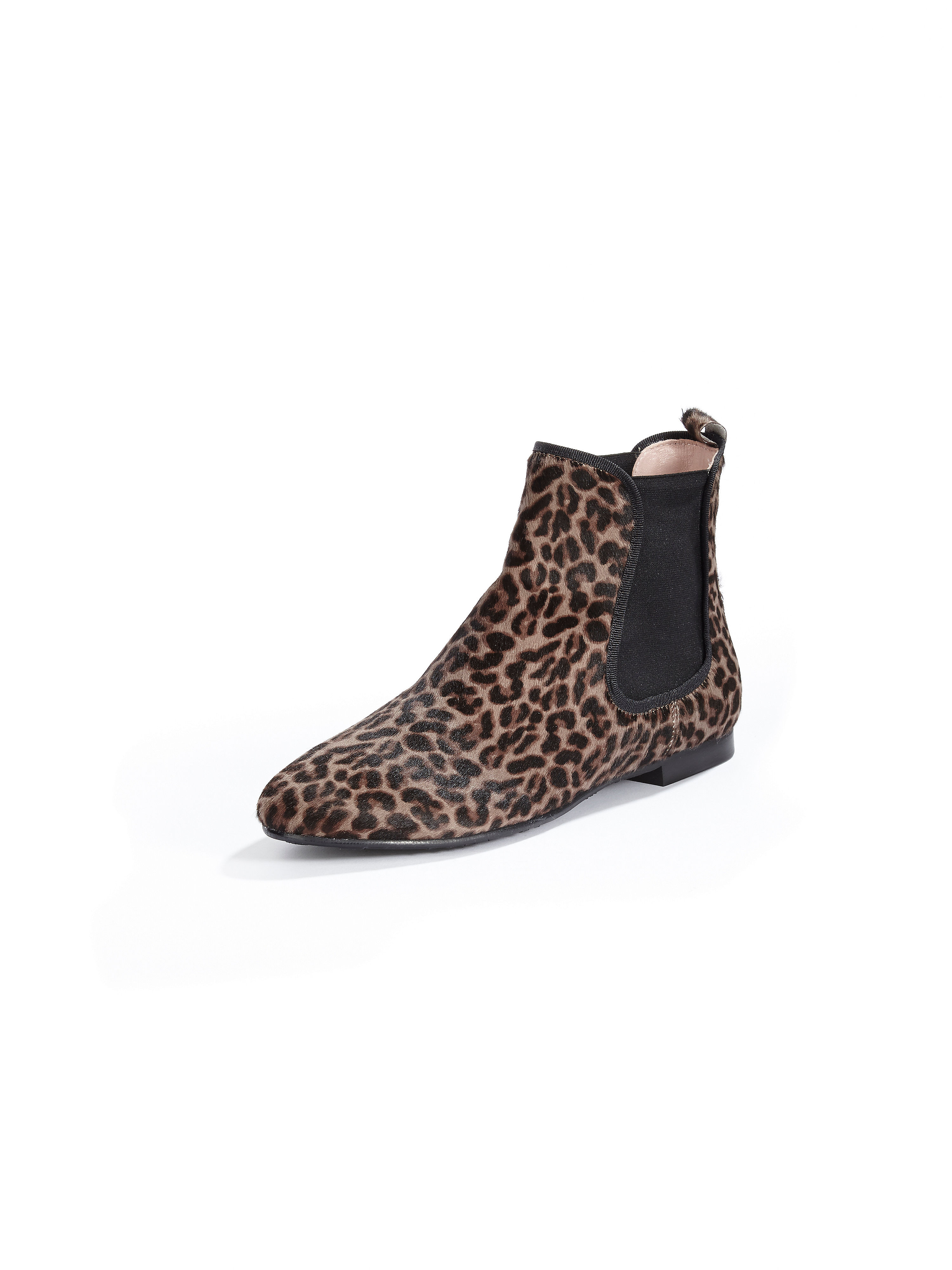 Image of Slip-on ankle boots Pretty Ballerinas beige