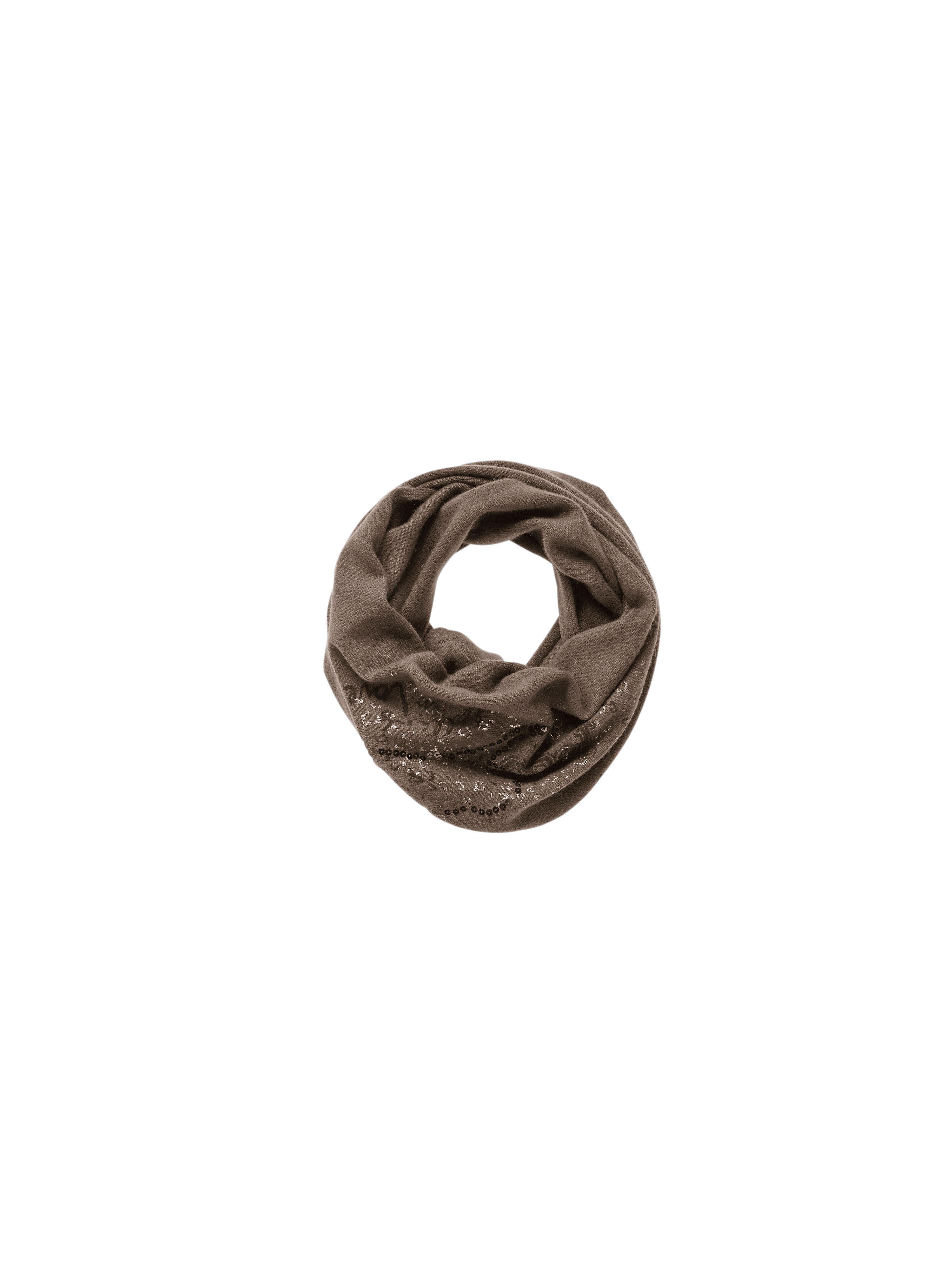 Image of Knitted scarf Seeberger beige