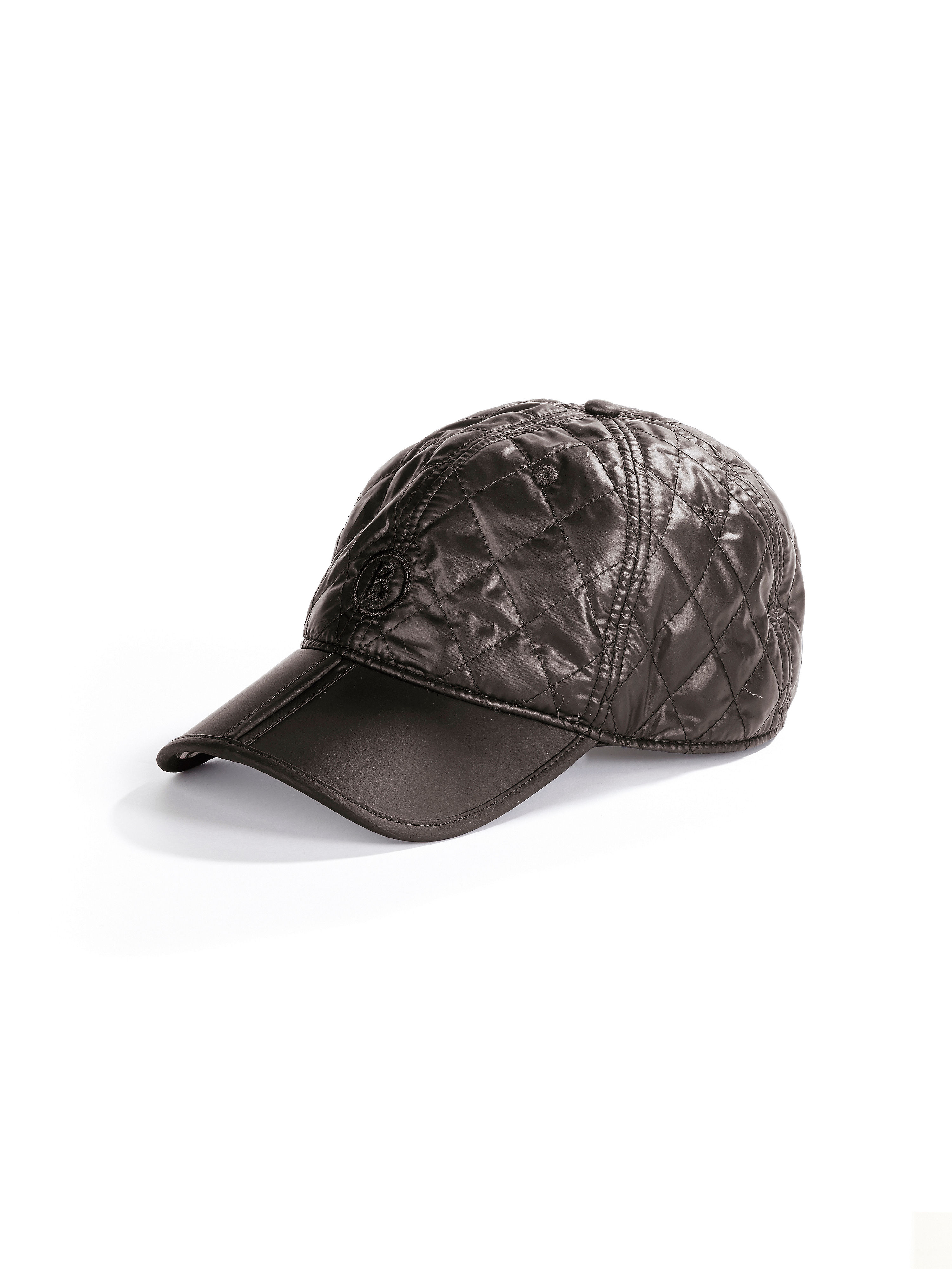 Image of Quilted microfibre cap Bogner brown