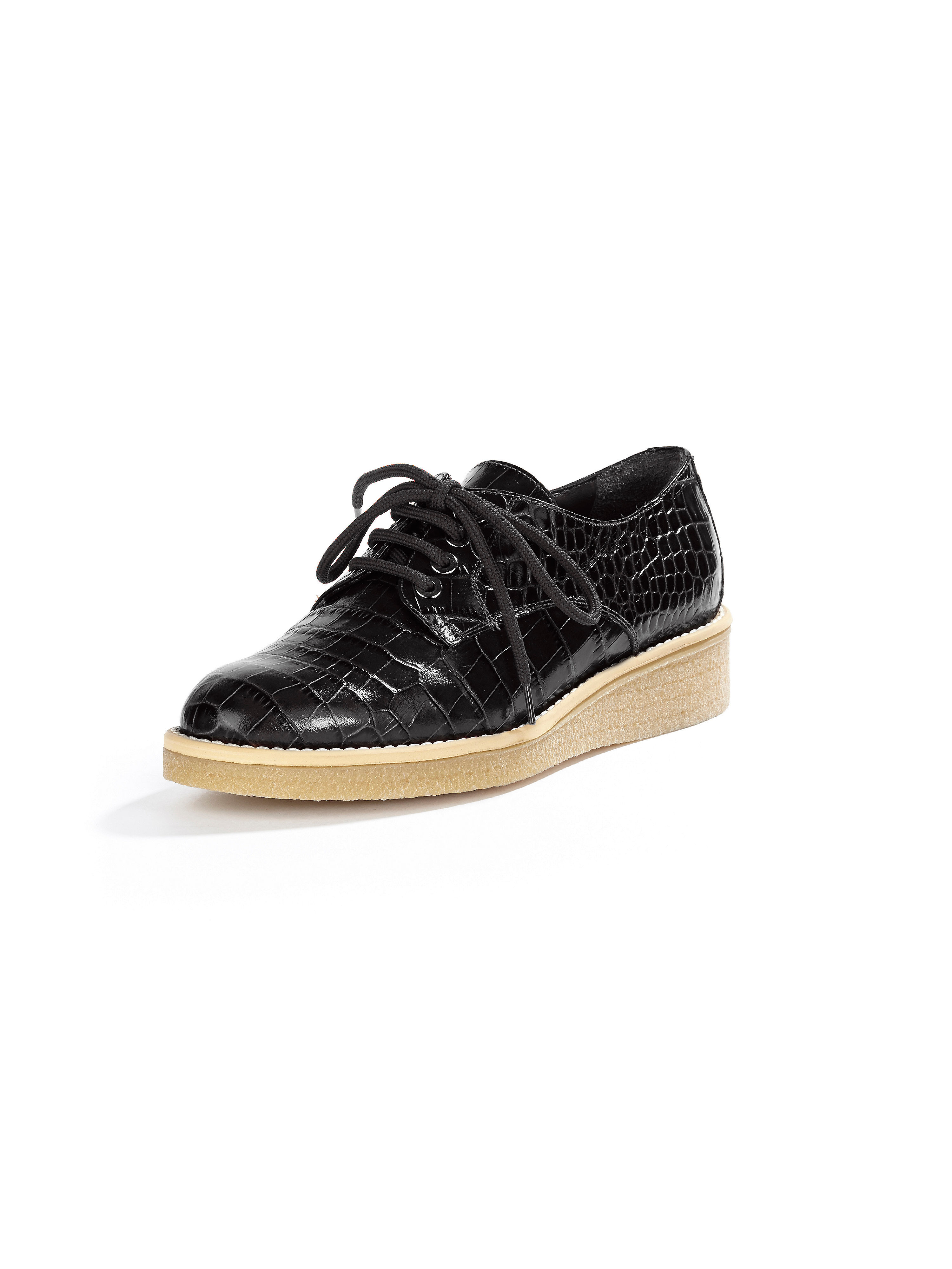 Image of Top-quality lace-ups Peter Hahn black