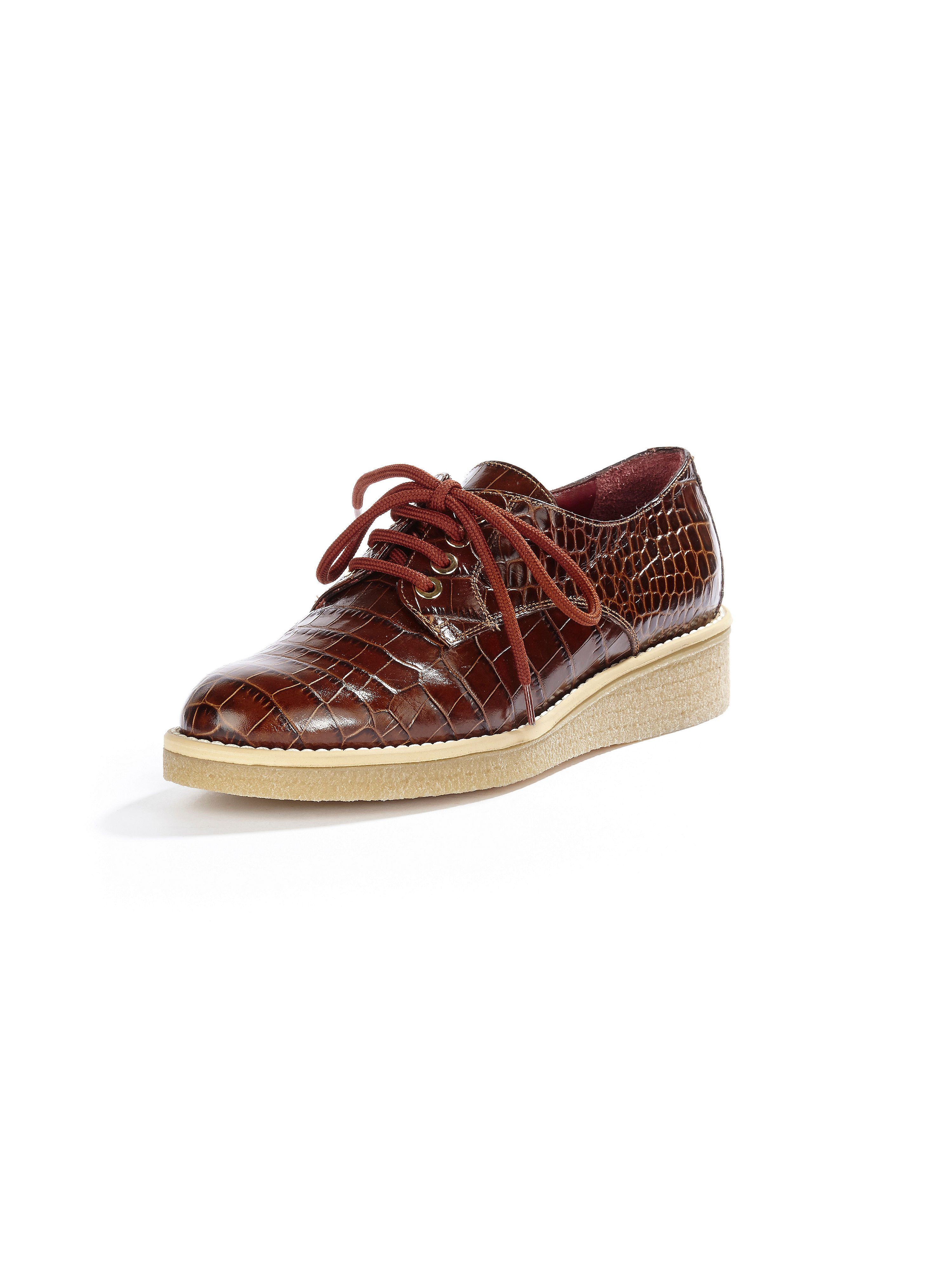 Image of Top-quality lace-ups Peter Hahn brown