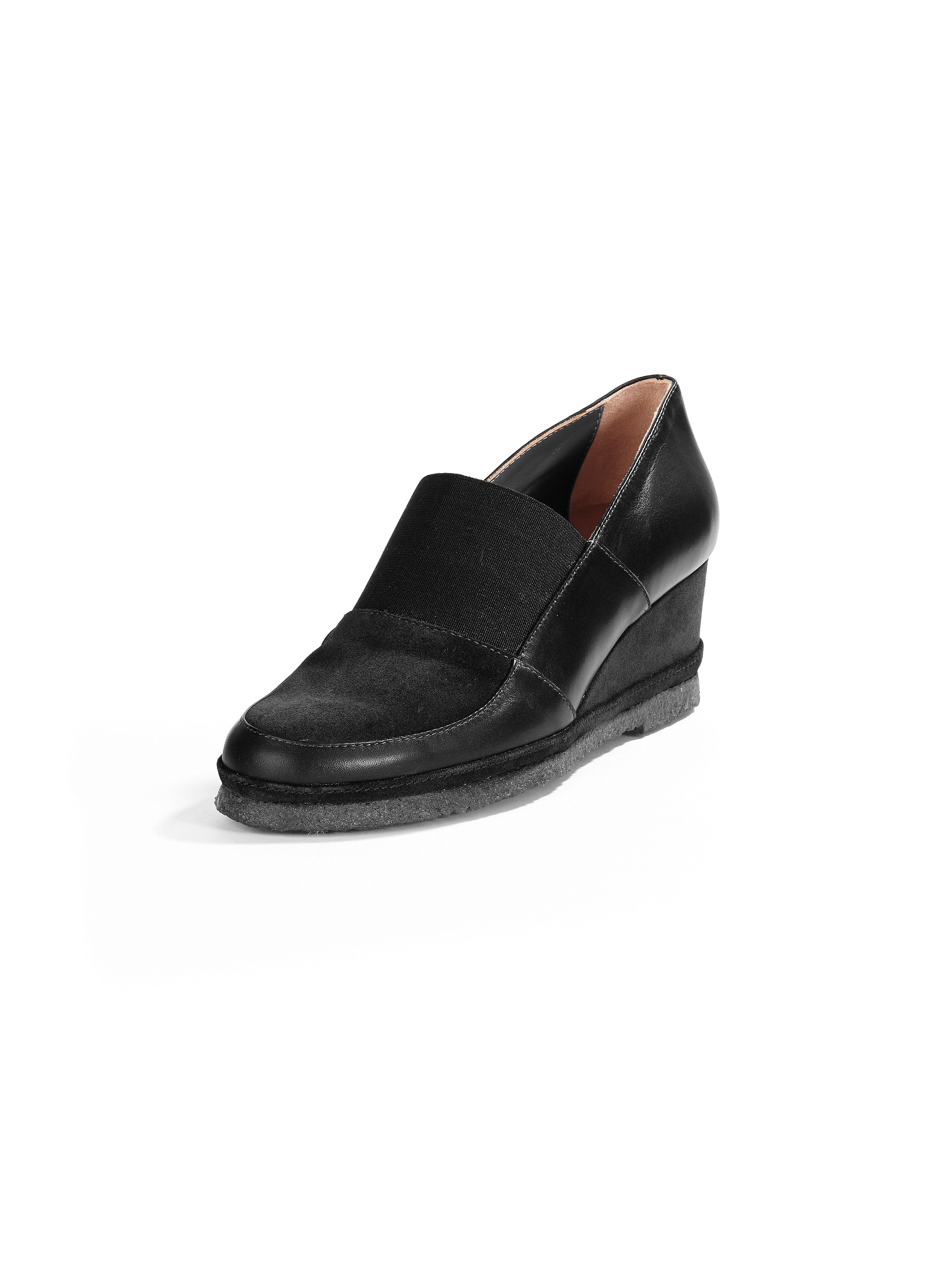 Image of Top-quality slip-ons Peter Hahn black