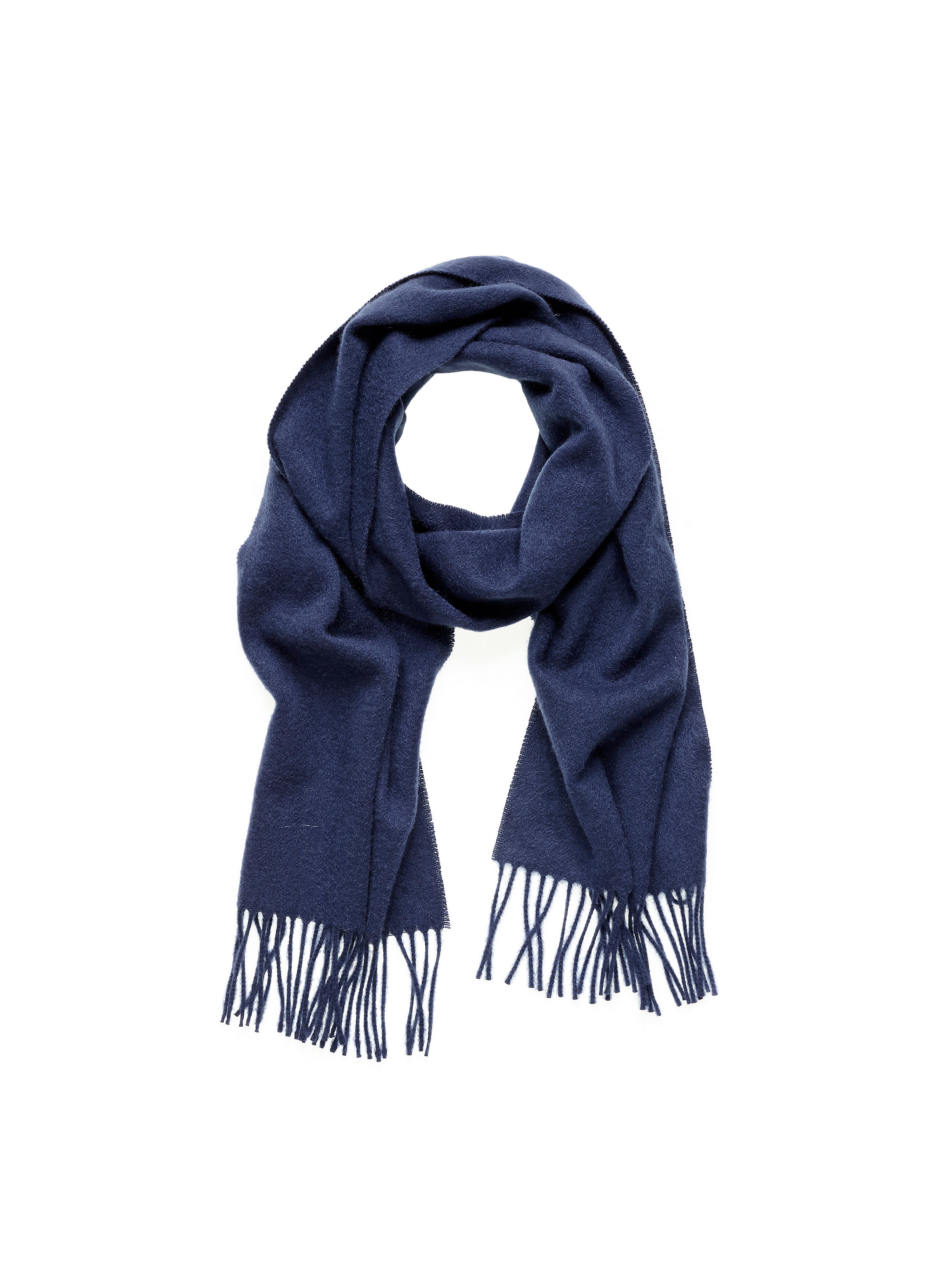 Image of Scarf made from pure cashmere Peter Hahn blue