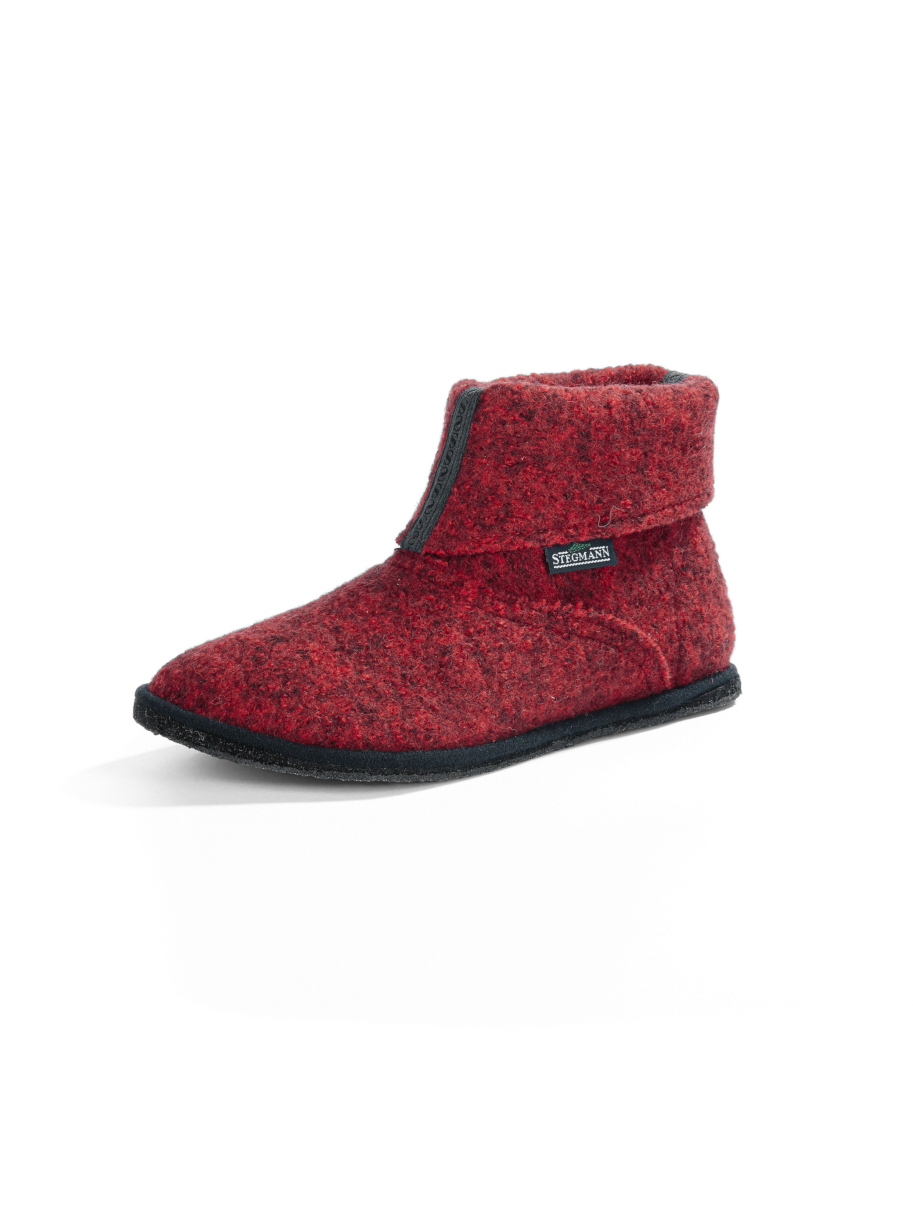 Image of Ankle-high slippers Kitzpichler red