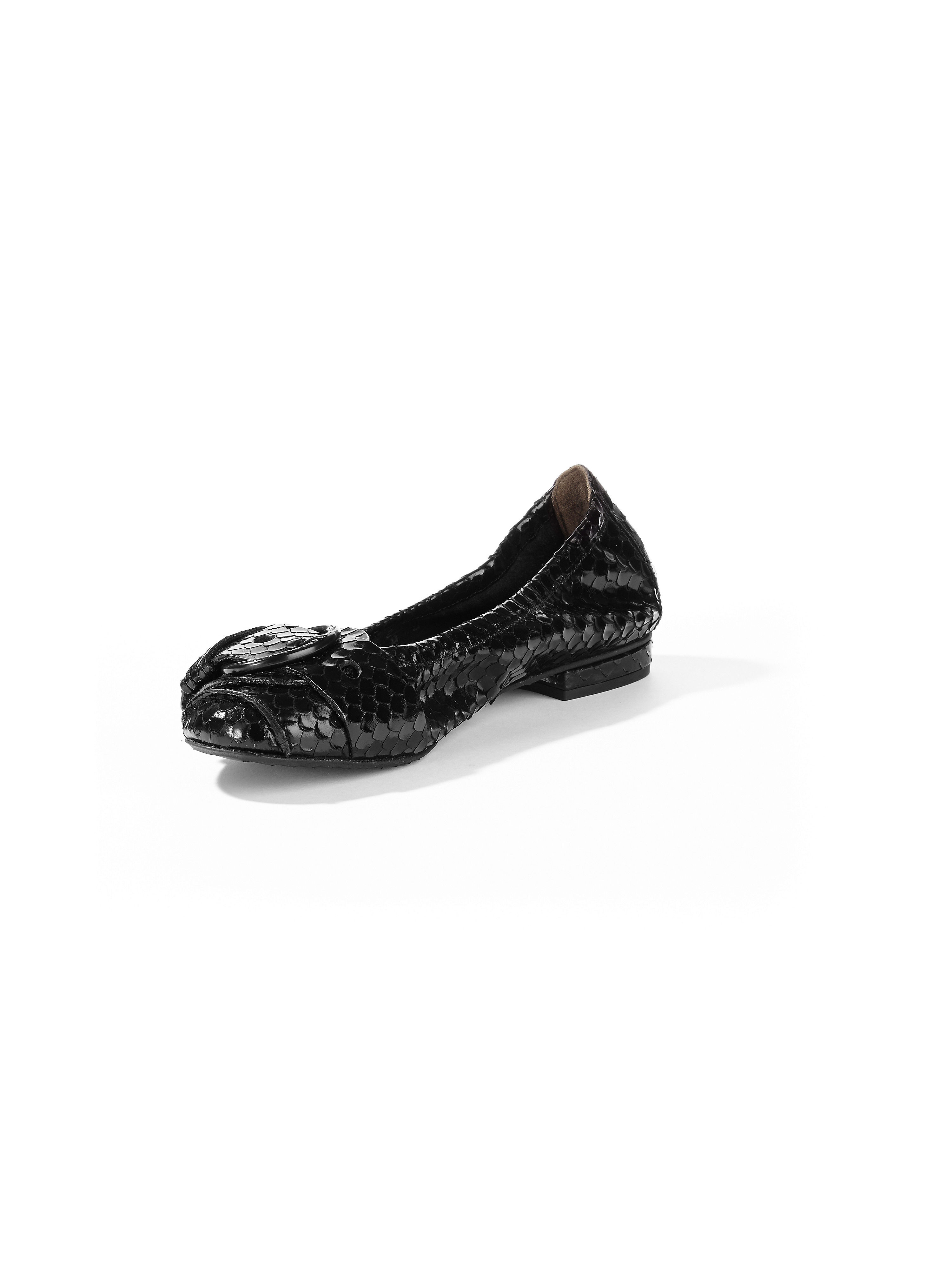 Image of Genuine calfskin nappa ballerinas Kennel & Schmenger black