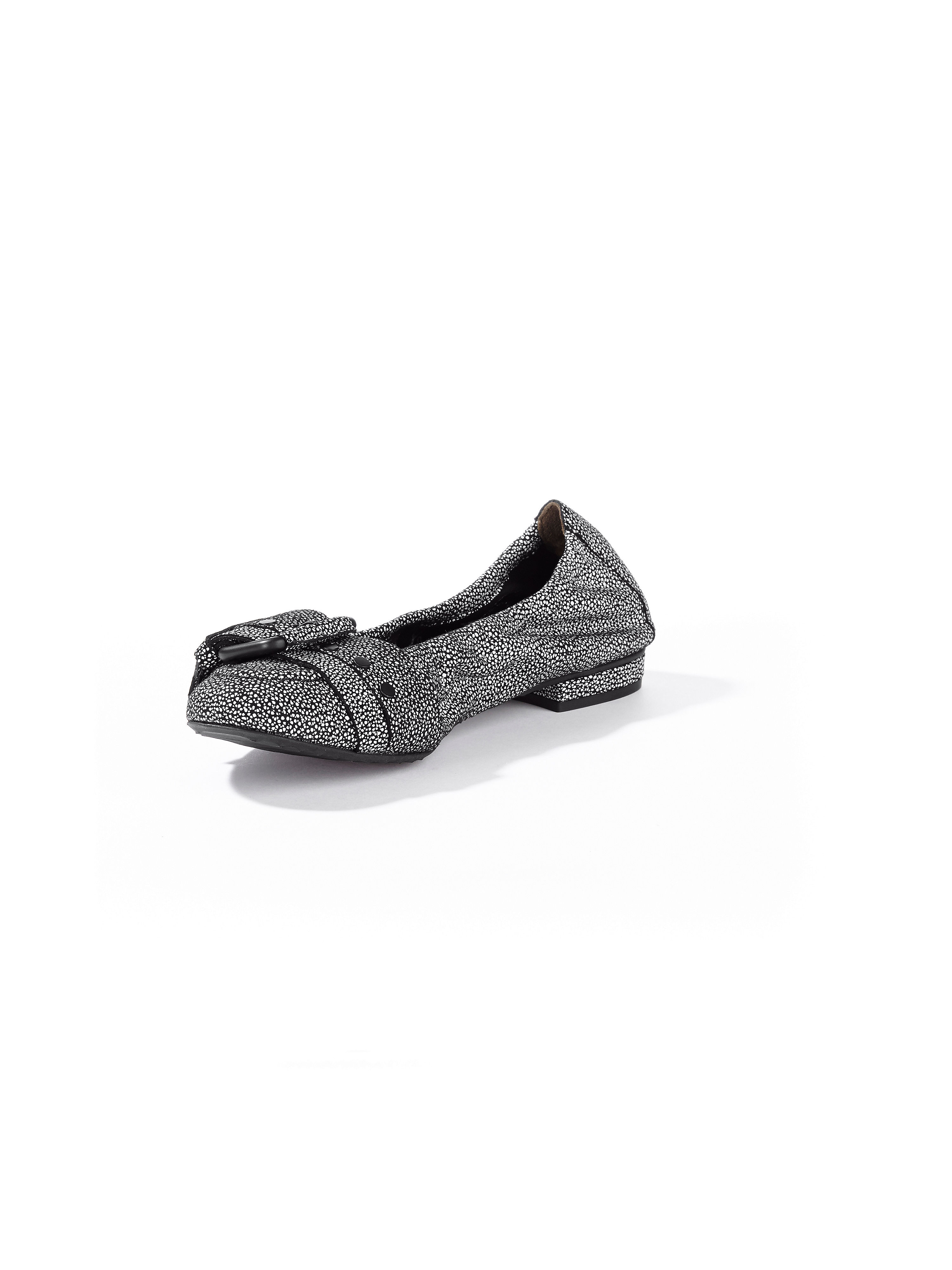 Image of Genuine calfskin suede ballerinas Kennel & Schmenger multicoloured