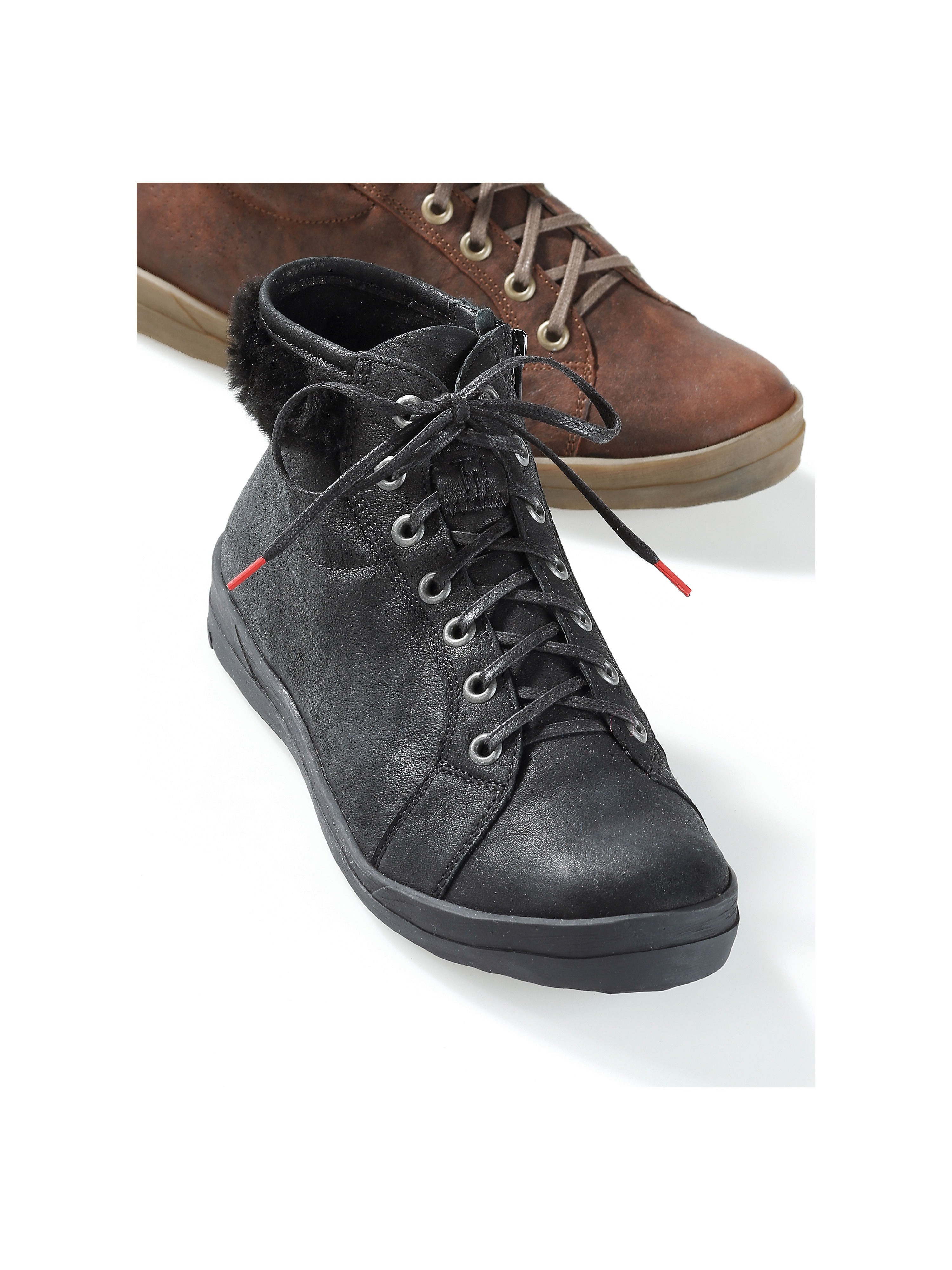 Image of Ankle-high lace-ups Think! black