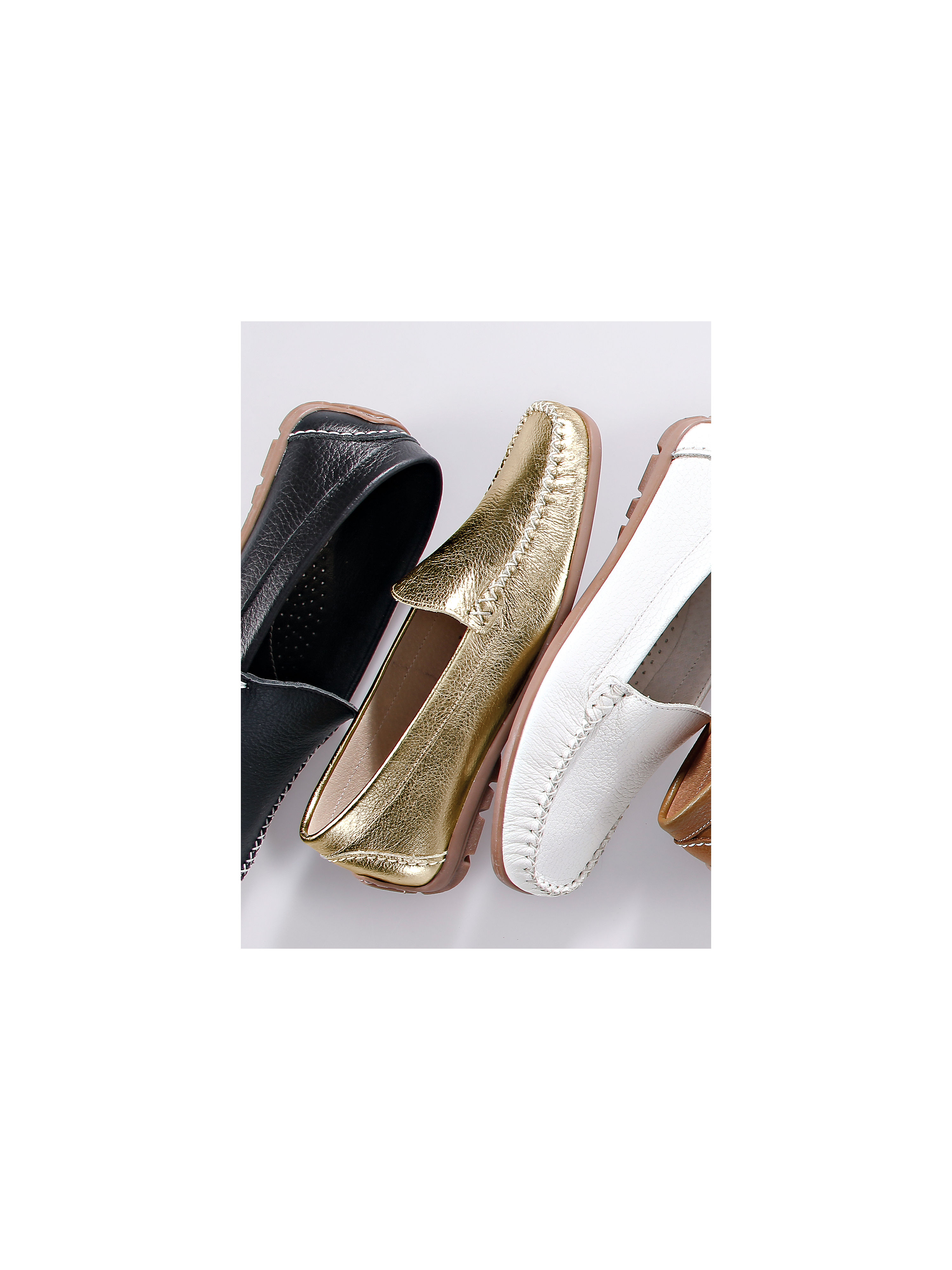 Image of Moccasins Peter Hahn gold