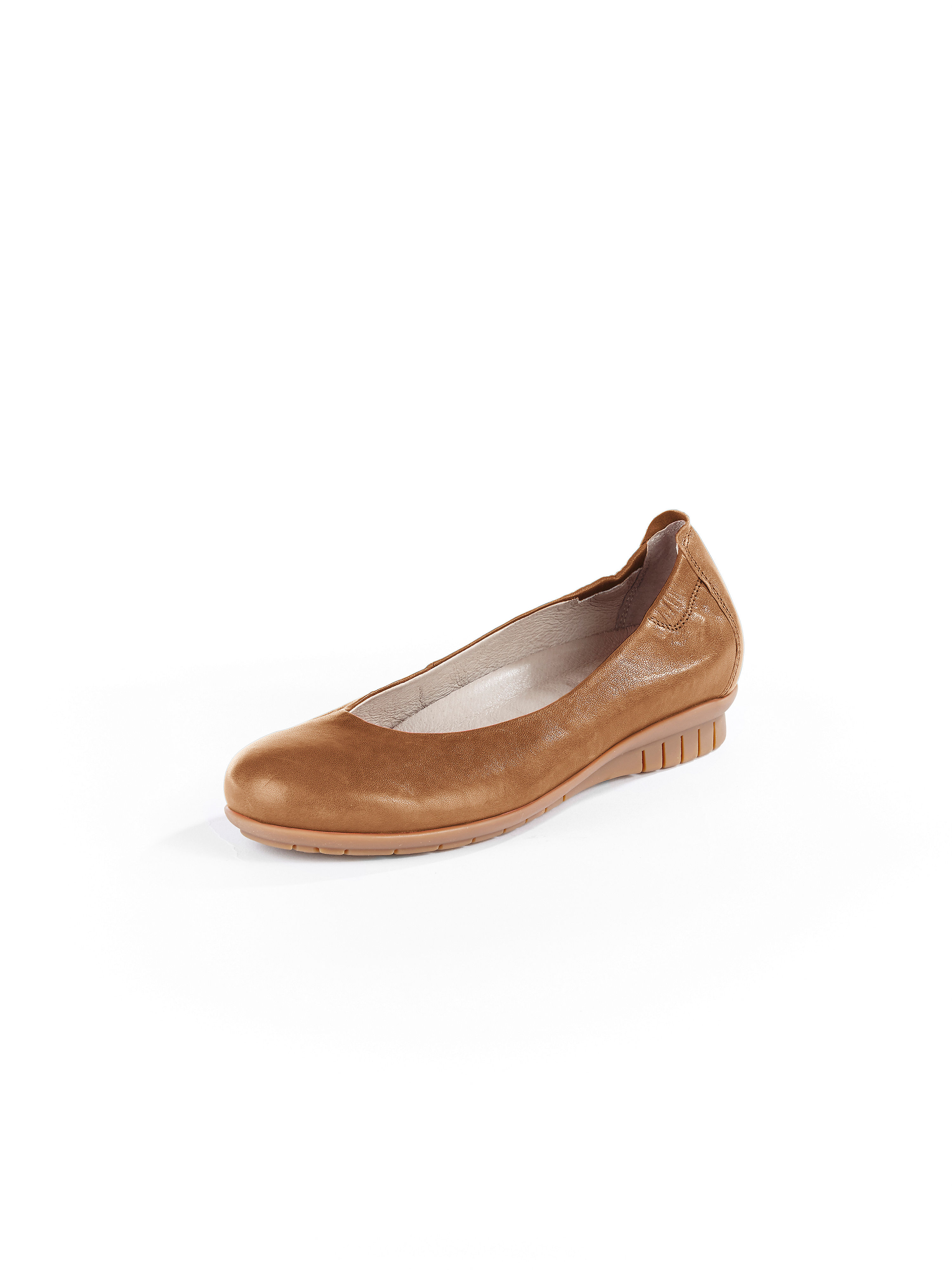 Image of Ballerina pumps Softwaves brown