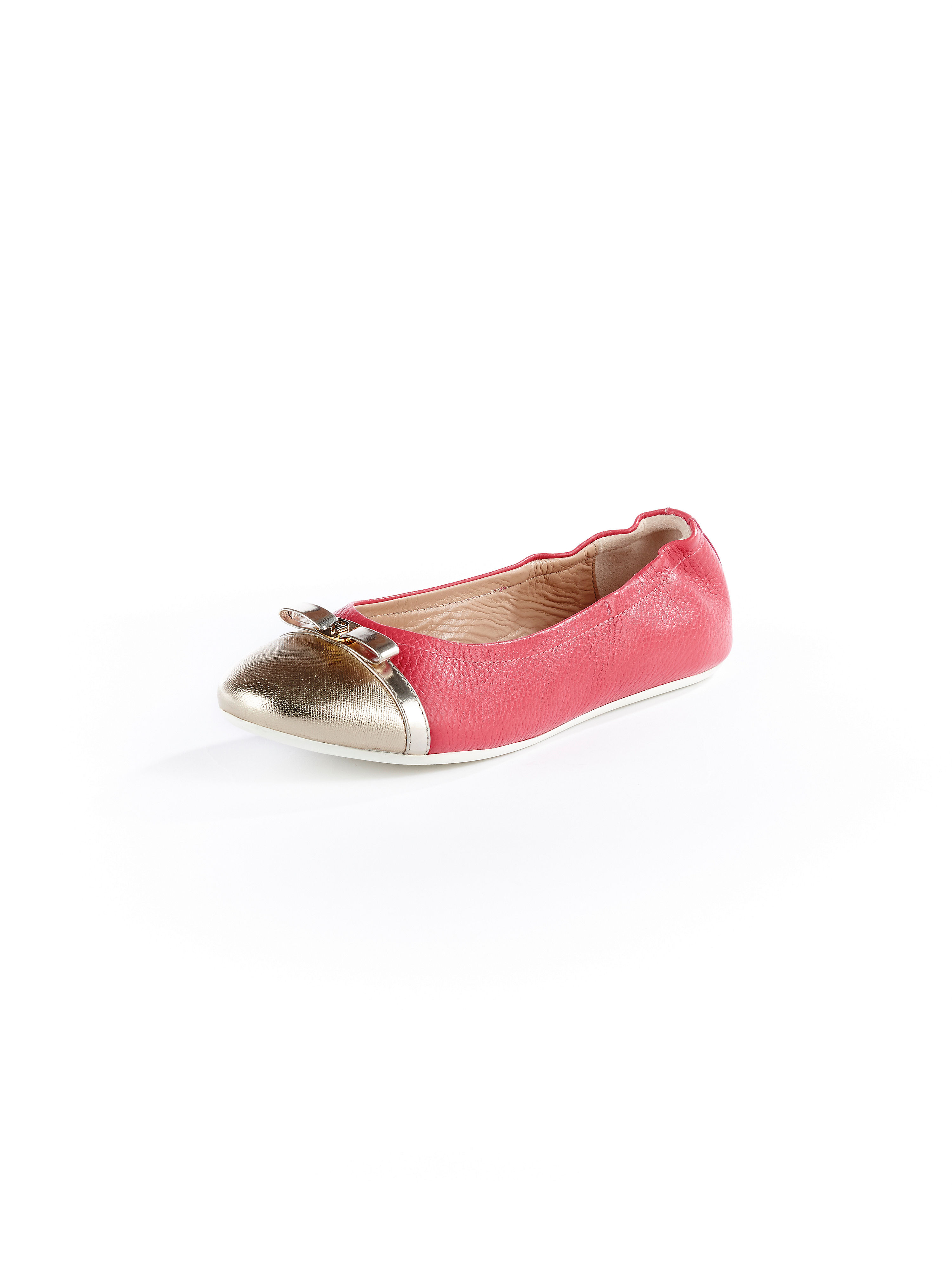 Image of Ballerinas made from the finest calfskin nappa Aigner bright pink