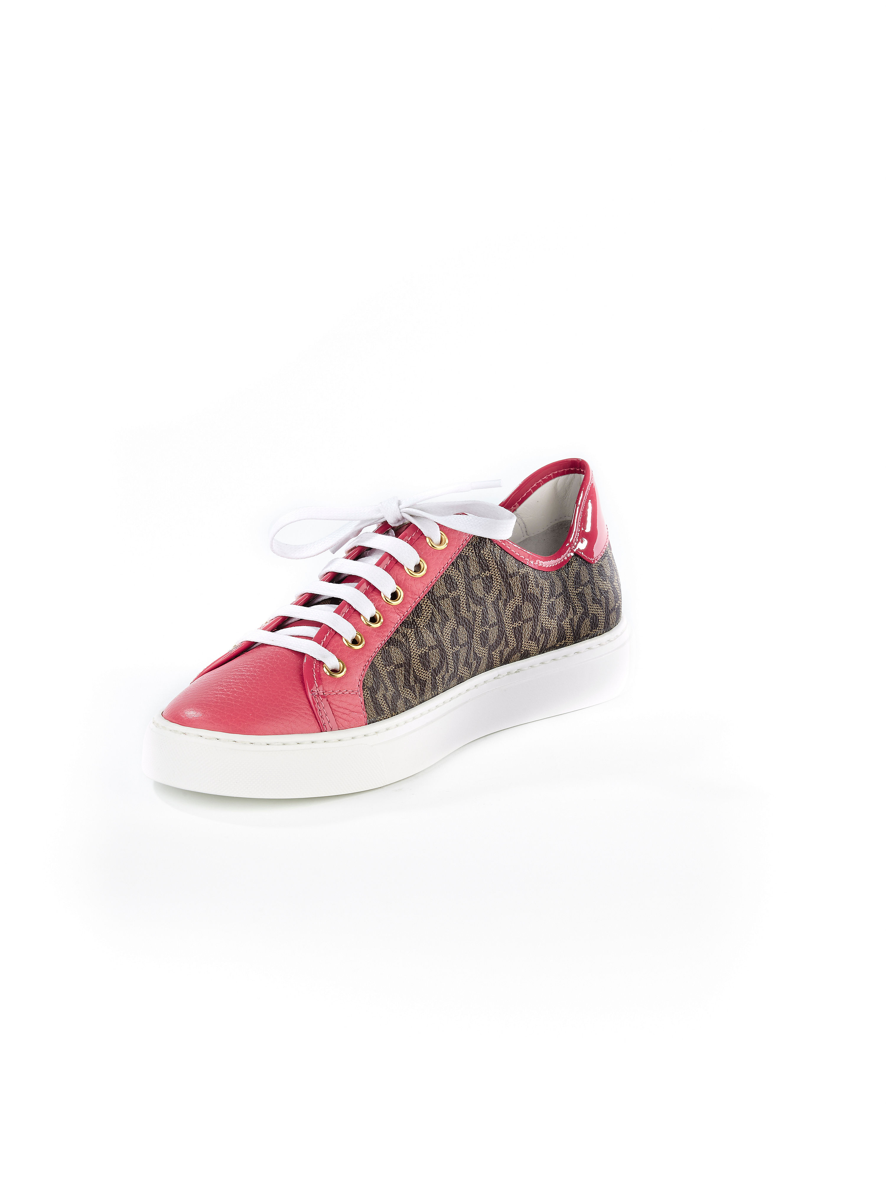 Image of Sporty elegant trainers made from calfskin nappa Aigner multicoloured