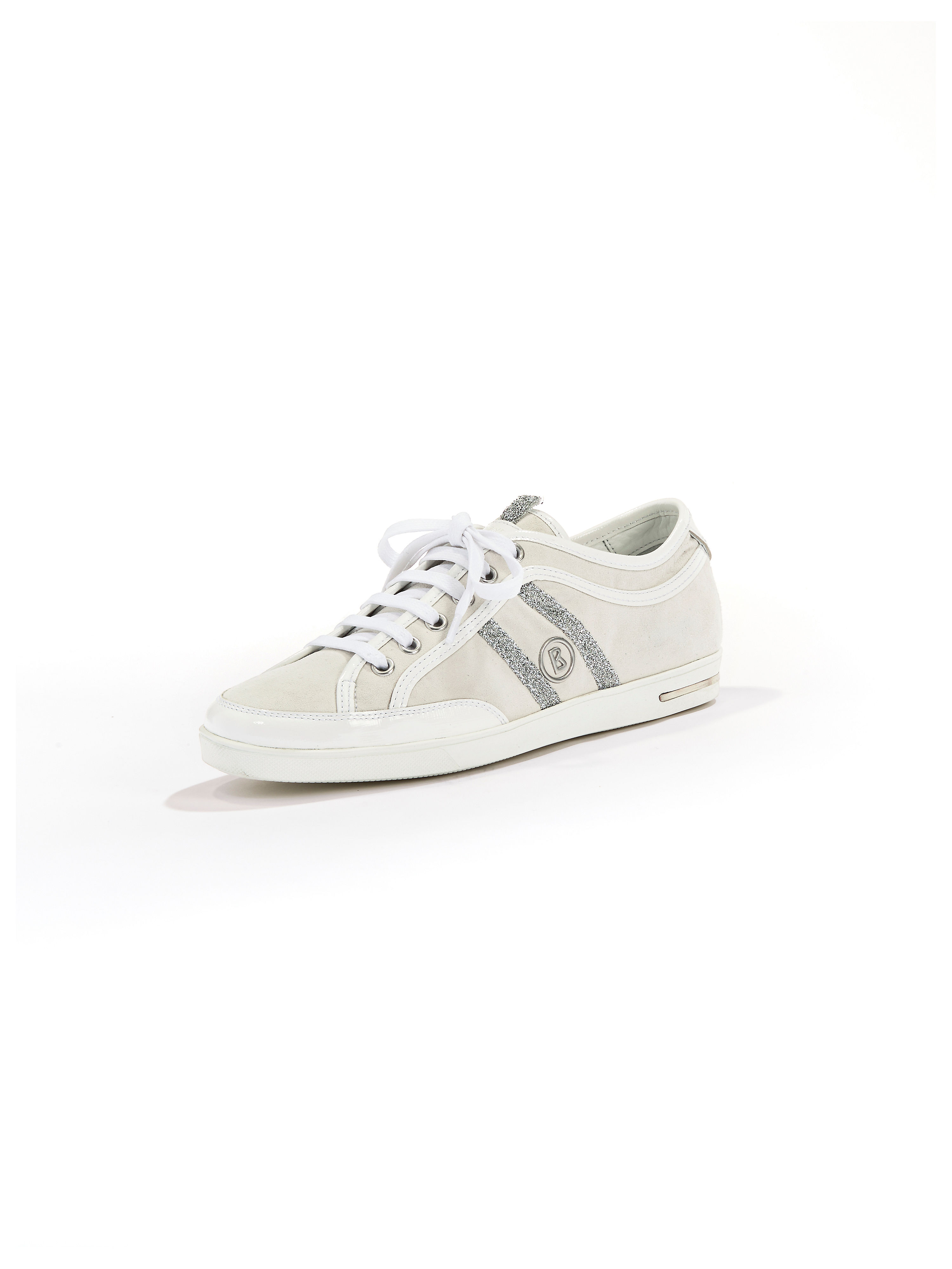Image of Calfskin suede trainers Bogner beige
