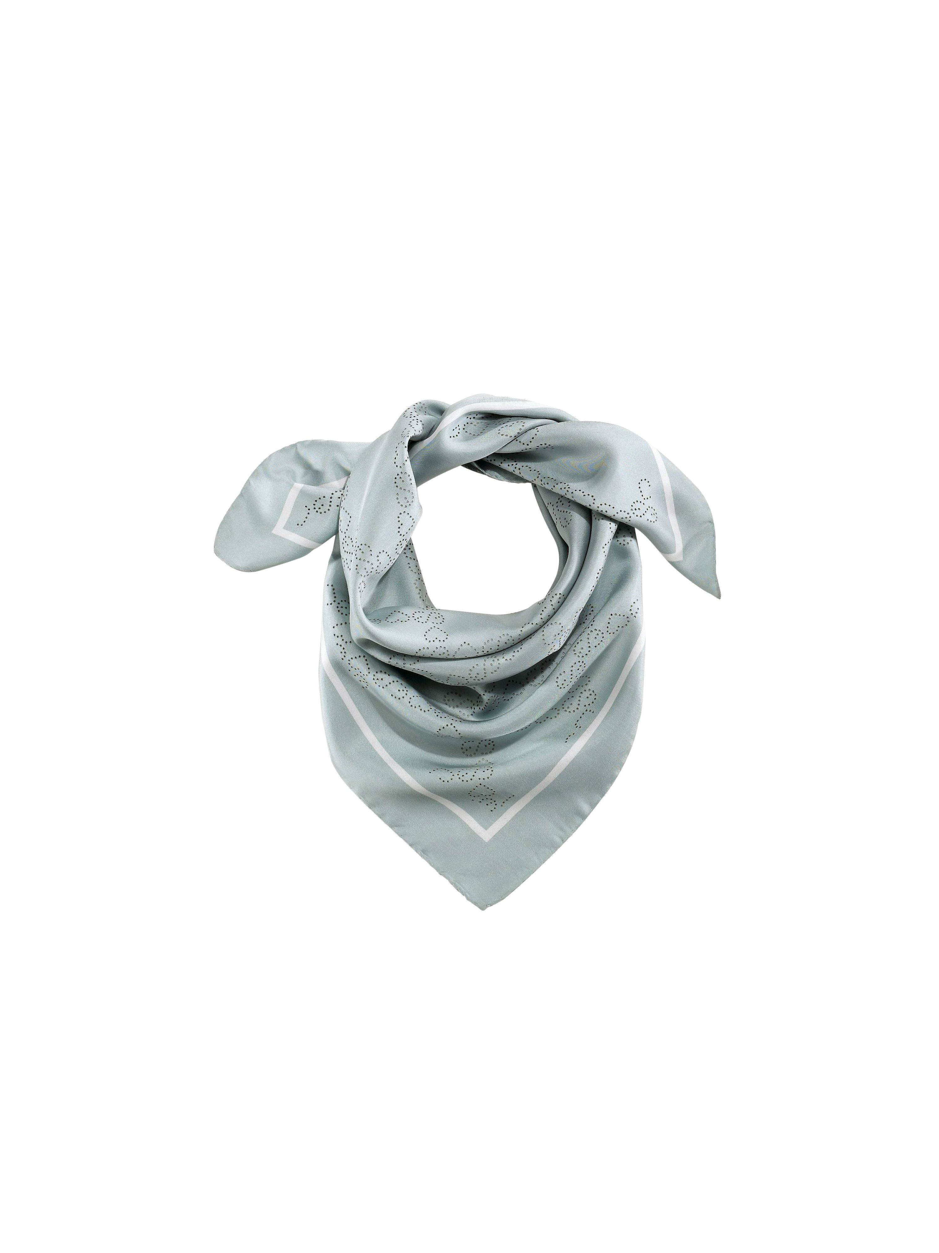 Image of Scarf made from fine shimmering silk fabric Escada Sport brown