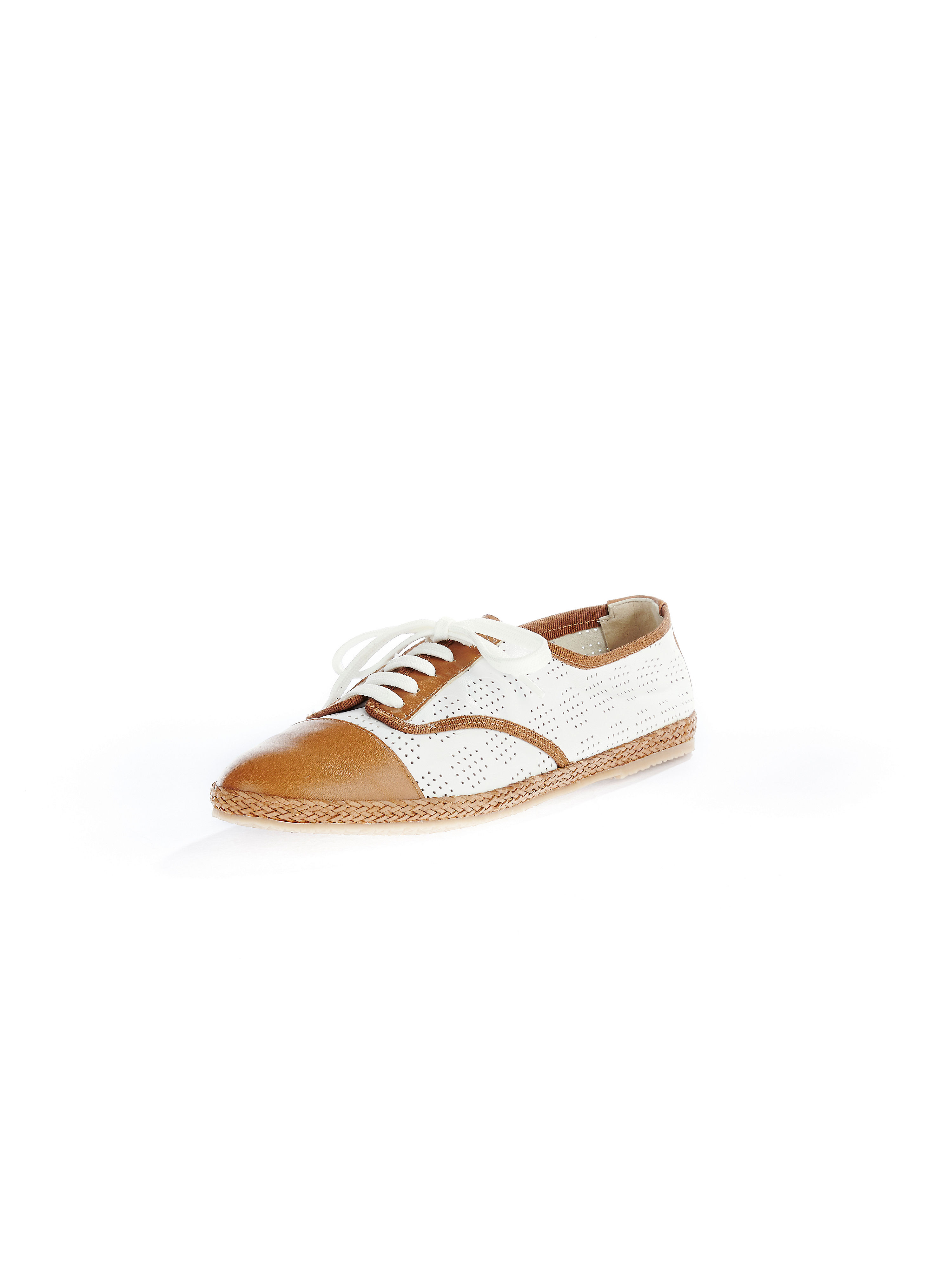 Image of Exquisite kidskin nappa lace-ups Ledoni brown