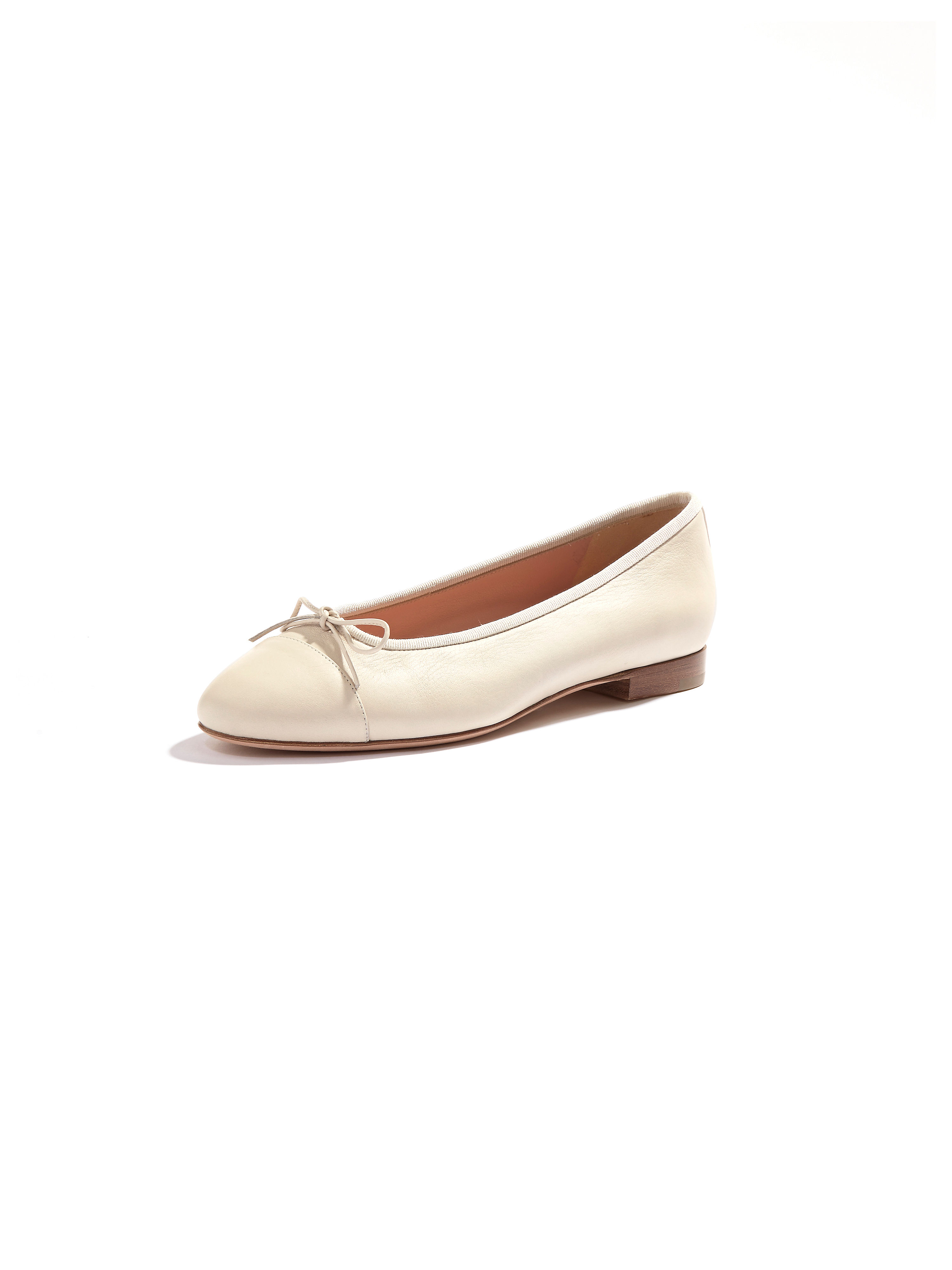 Image of Fine calfskin nappa ballerinas UNÜTZER beige