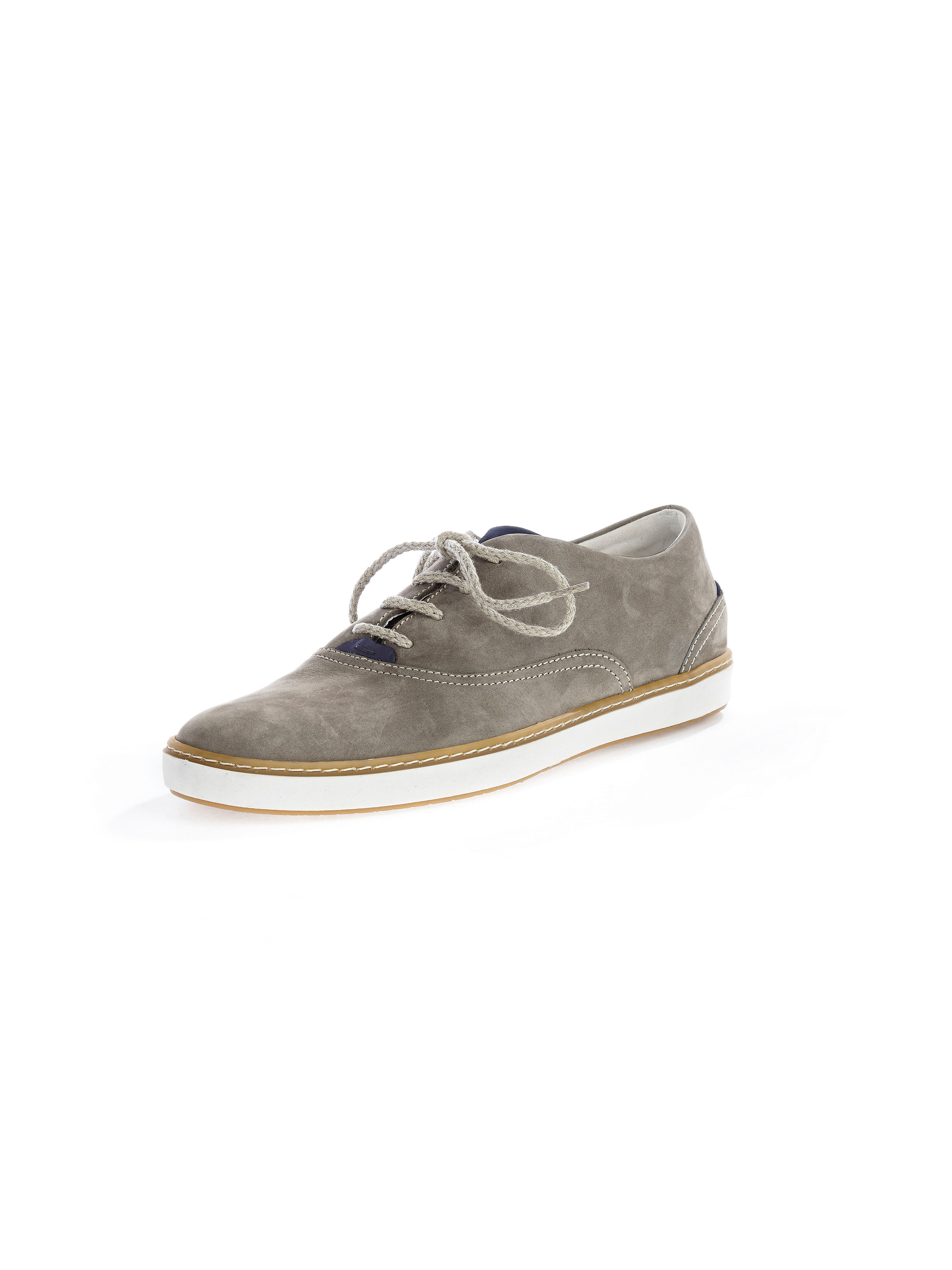 Image of Premium calf nubuck trainers Sioux beige