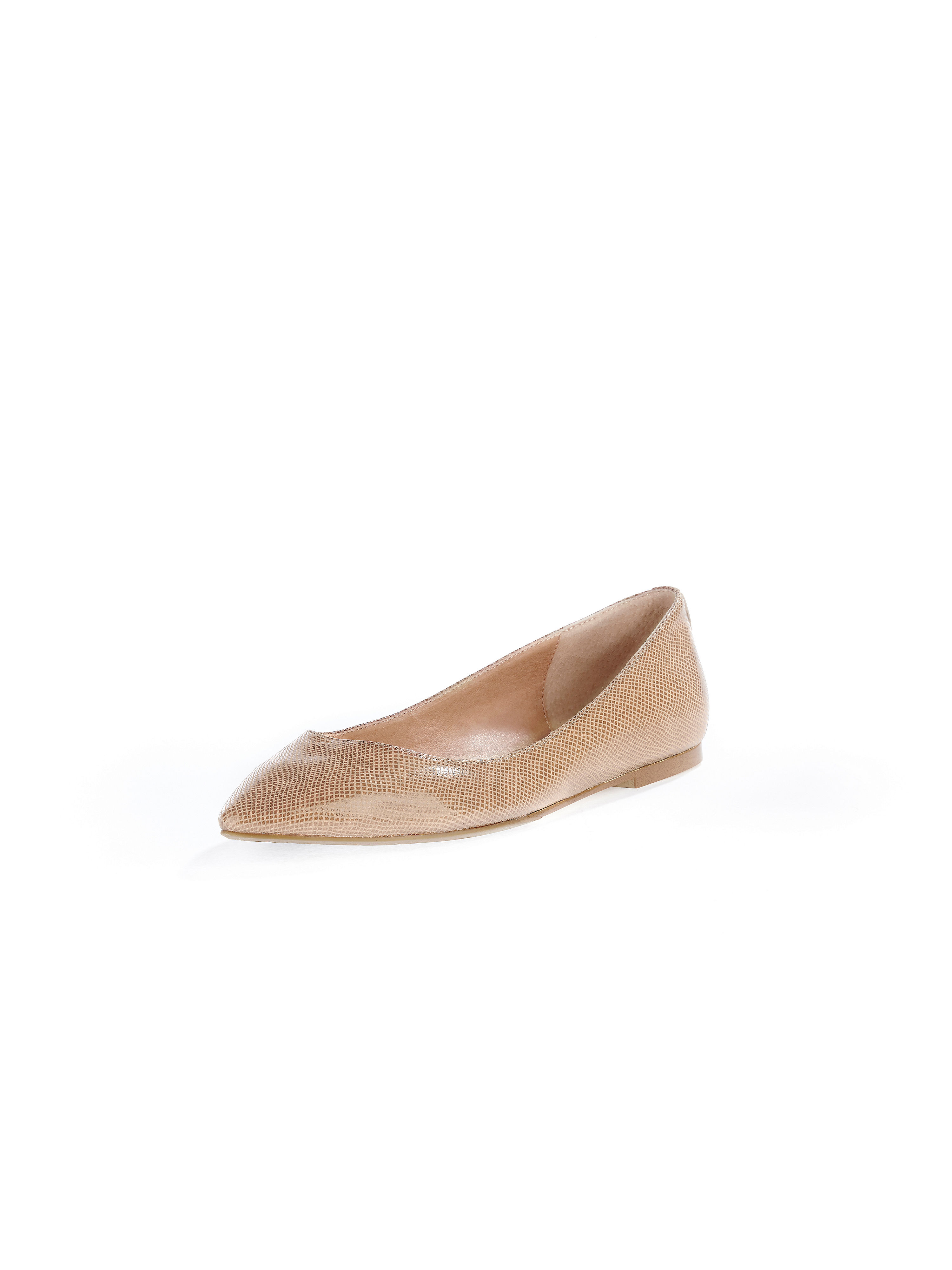 Image of Fine calfskin nappa ballerinas Belmondo beige
