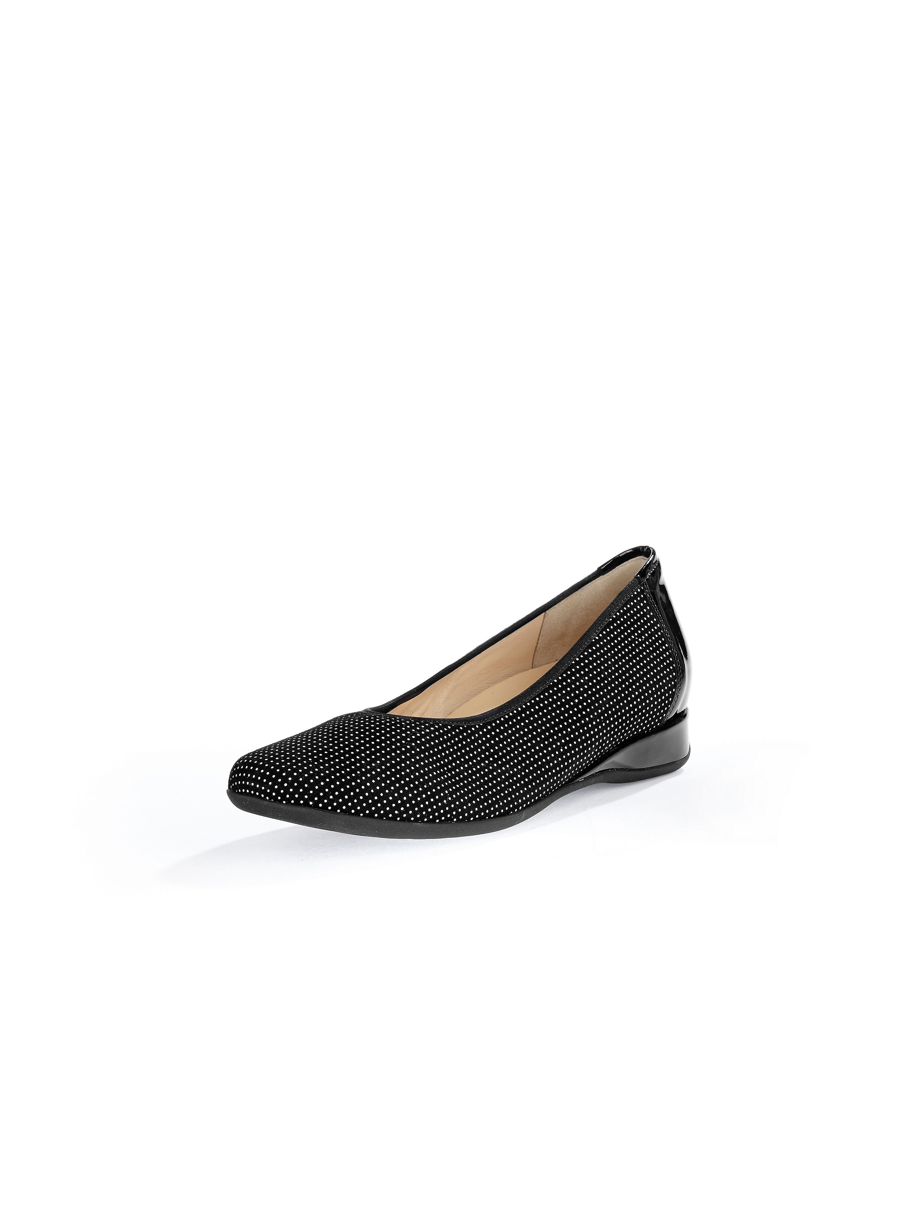 Image of Kidskin suede ballerinas Hassia black