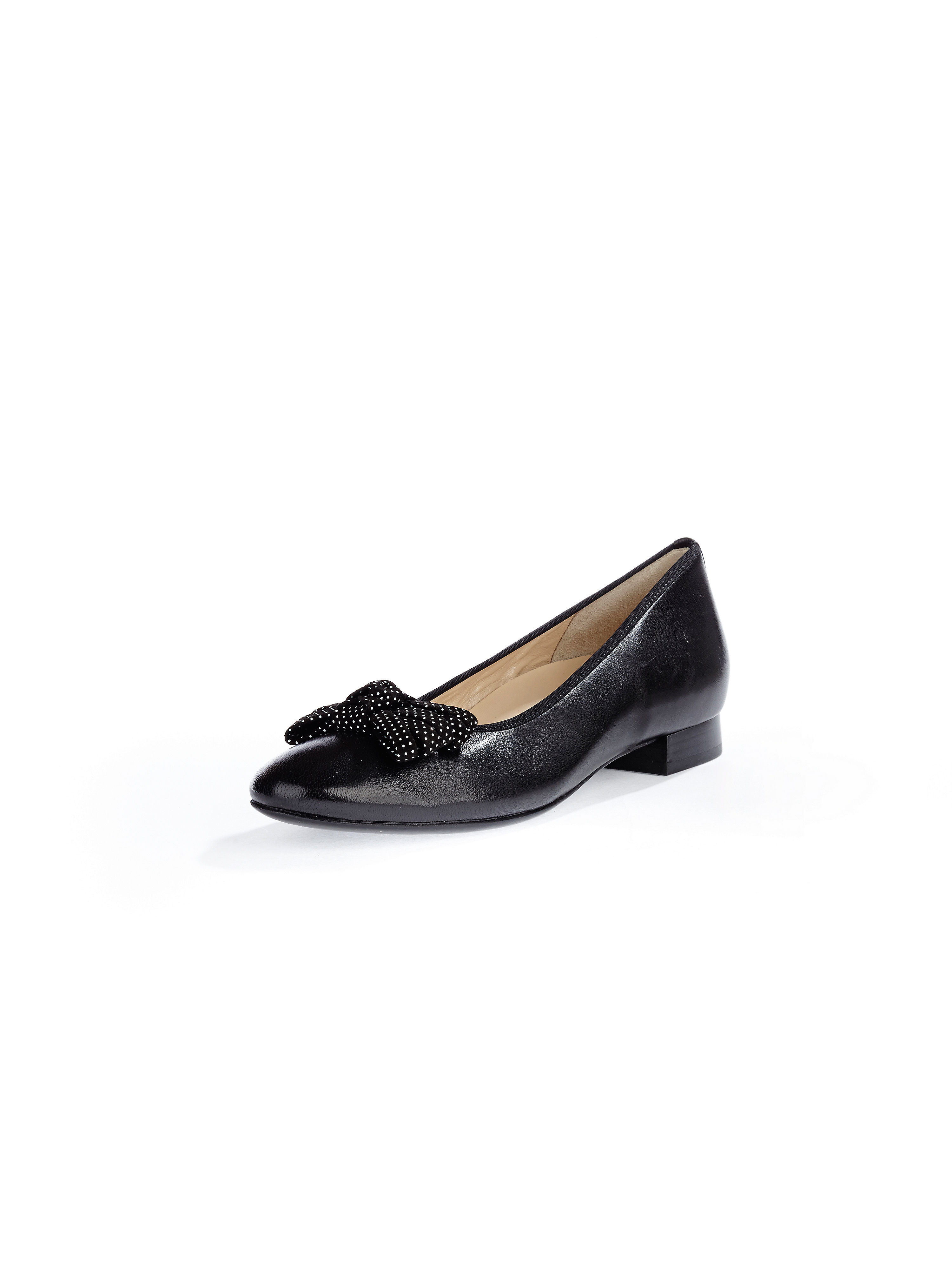 Image of Soft lamb nappa ballerinas Hassia black