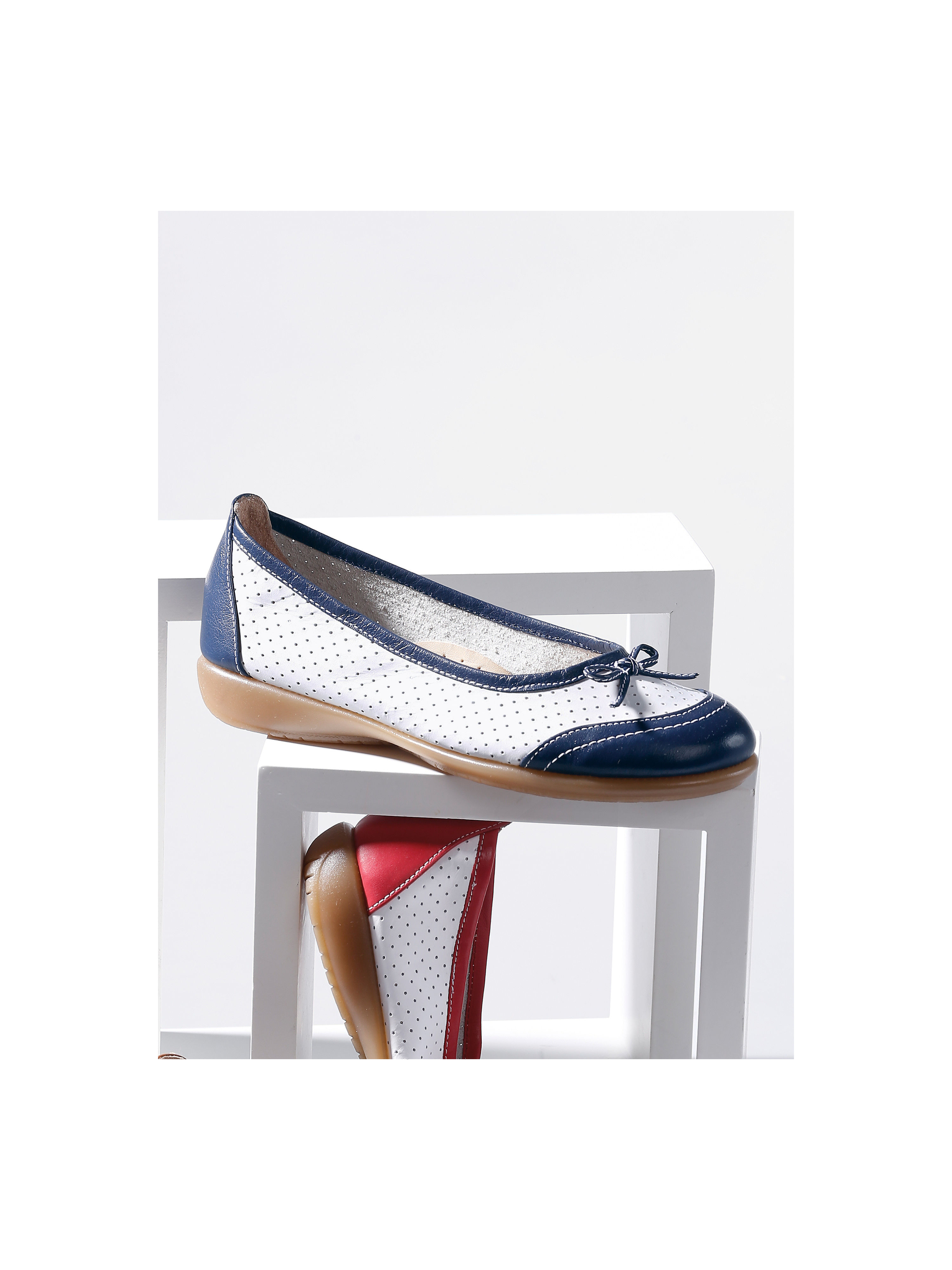 Image of Ballerina pumps Peter Hahn white size: 36