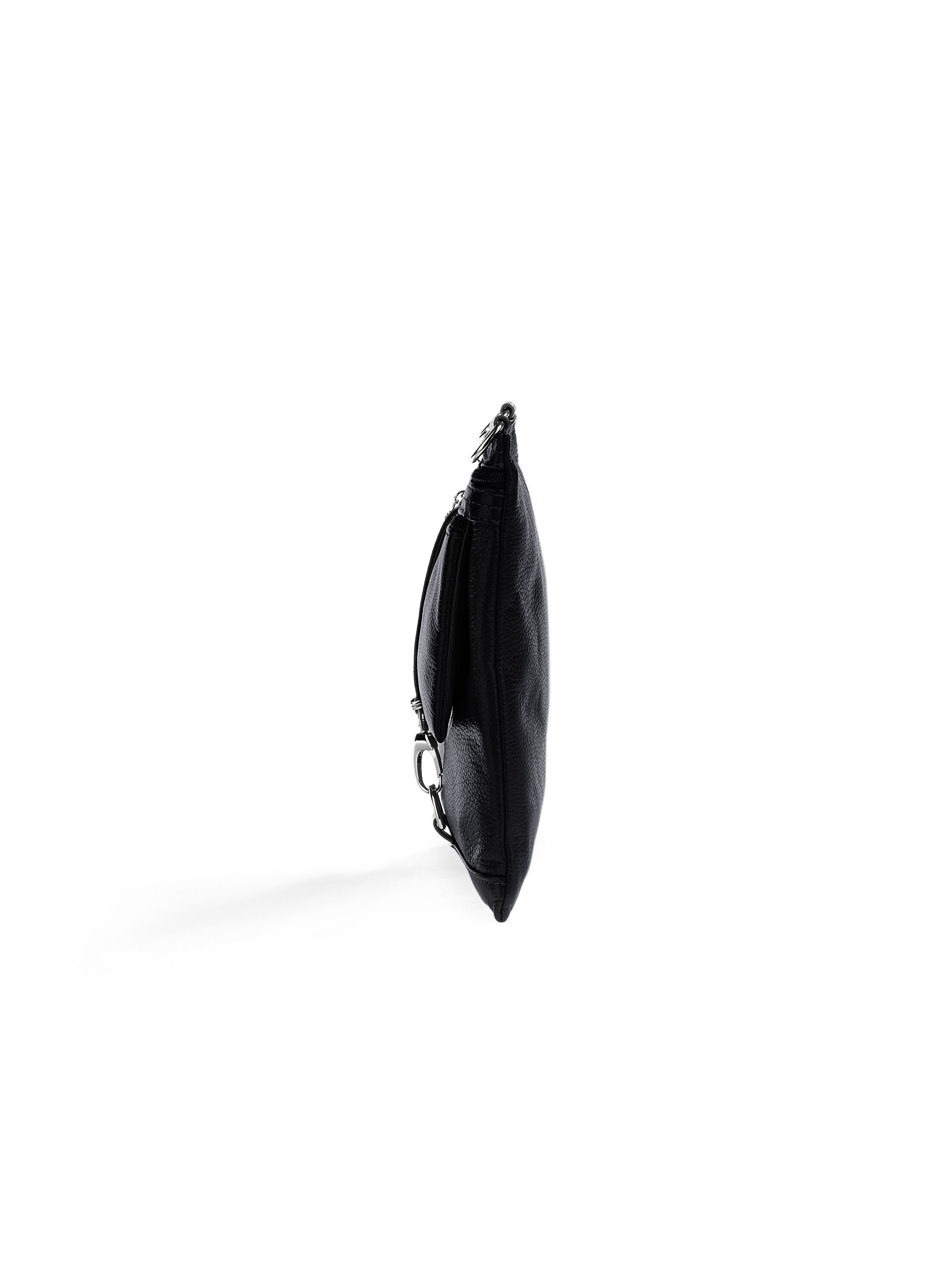 Image of Cowskin nappa bag Peter Hahn black