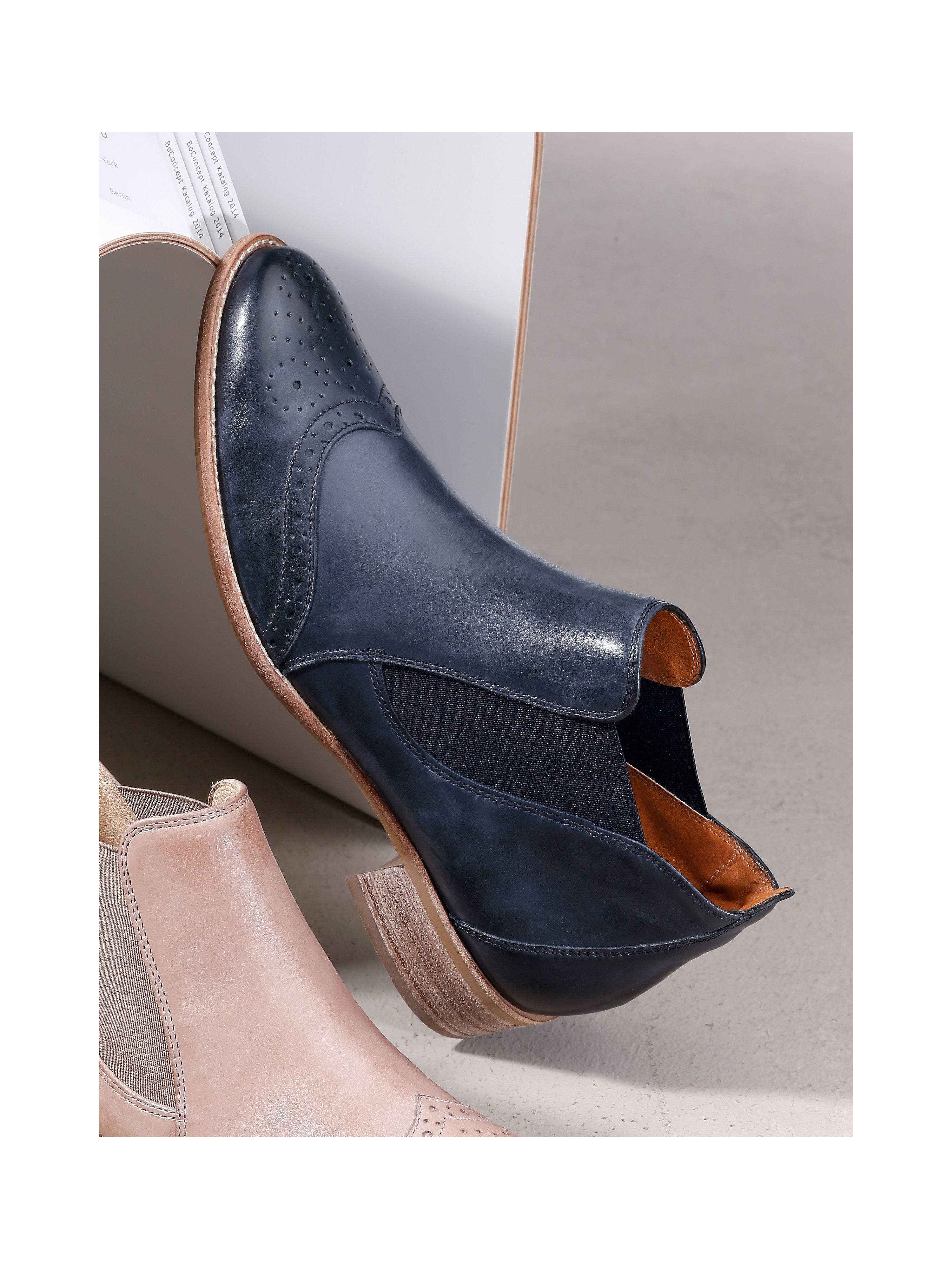 Image of Chelsea boots Paul Green blue size: 39