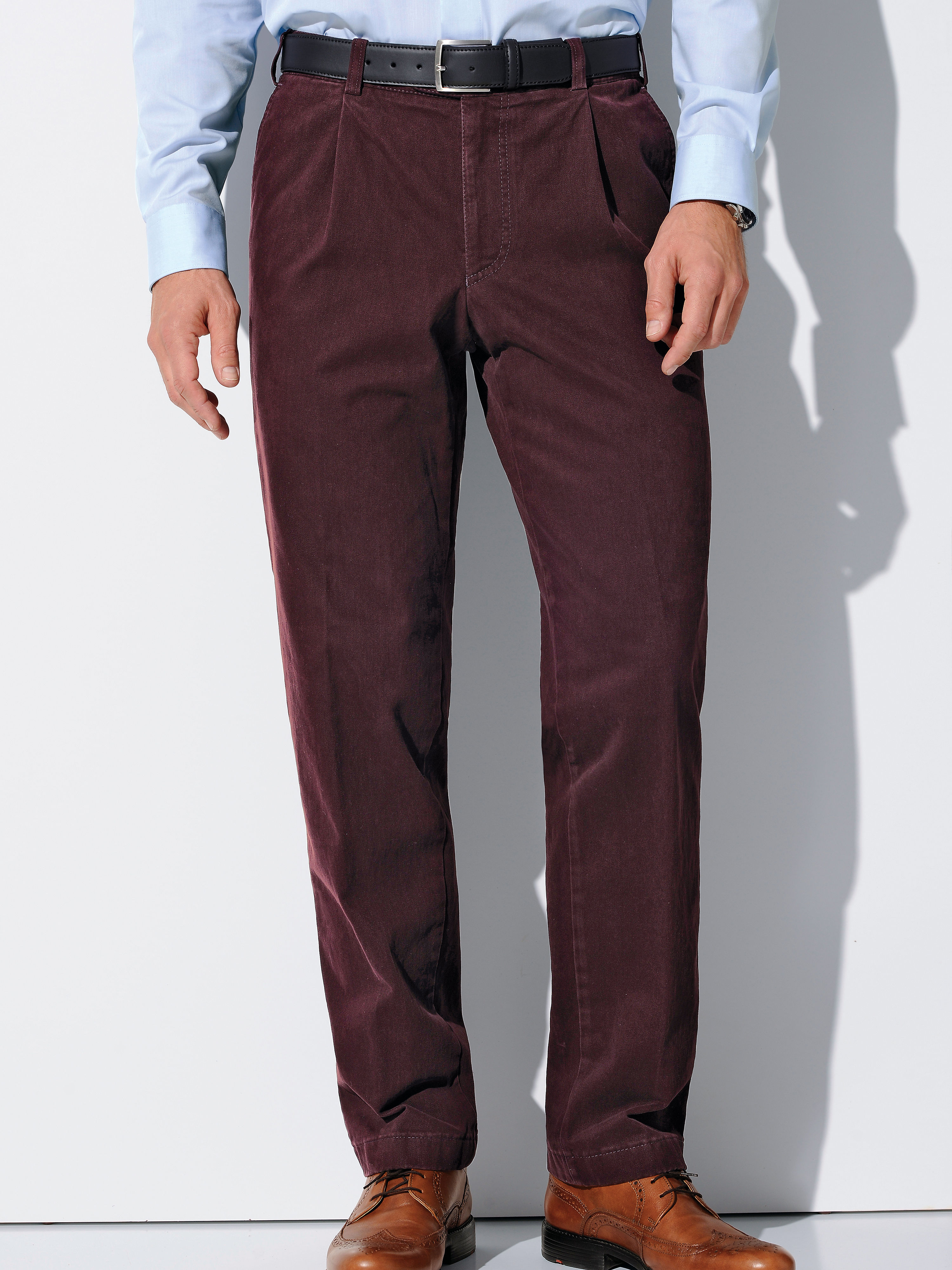 Image of Waist pleat trousers Eurex by Brax red