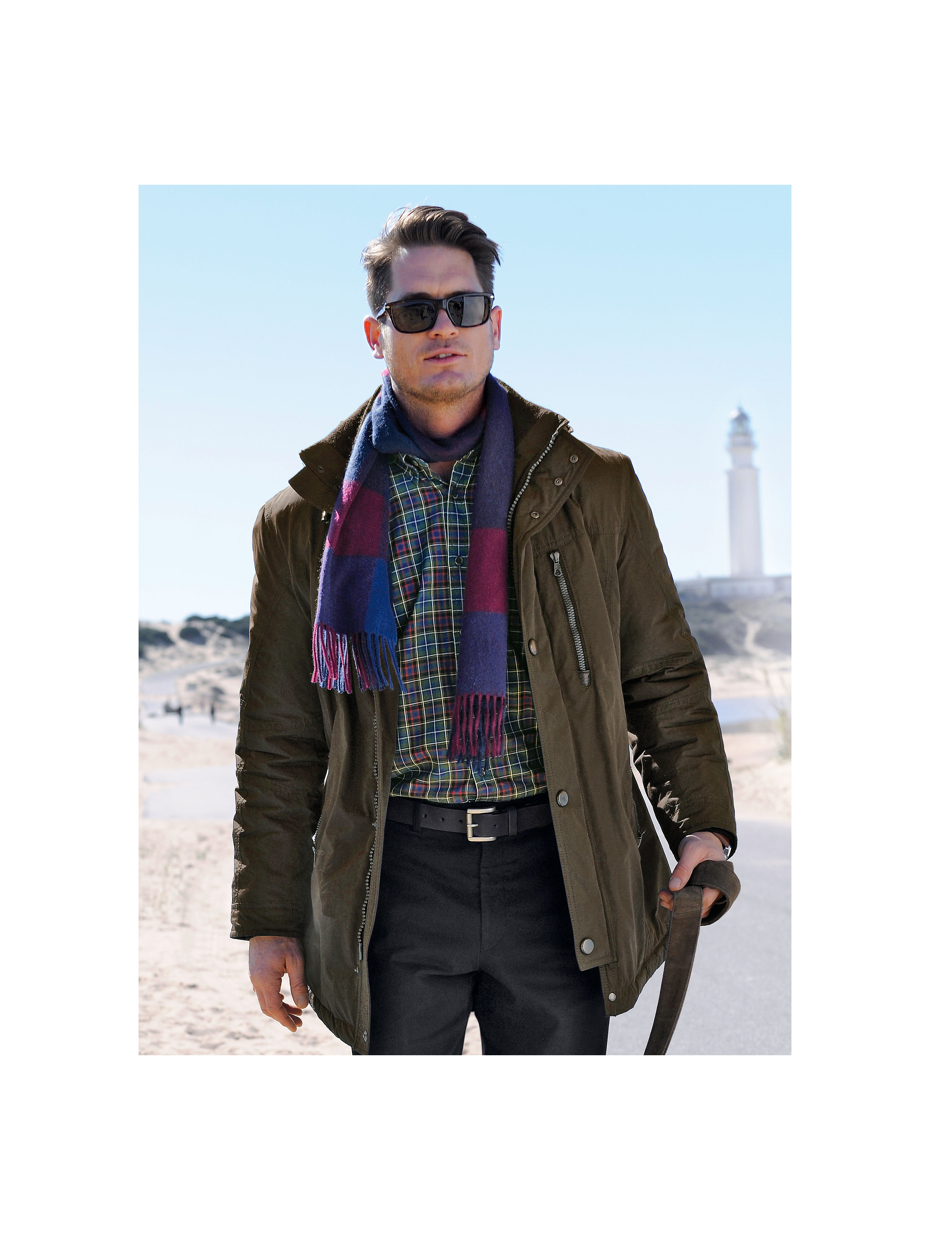 Image of Parka with GORE-TEX® laminate Bugatti green
