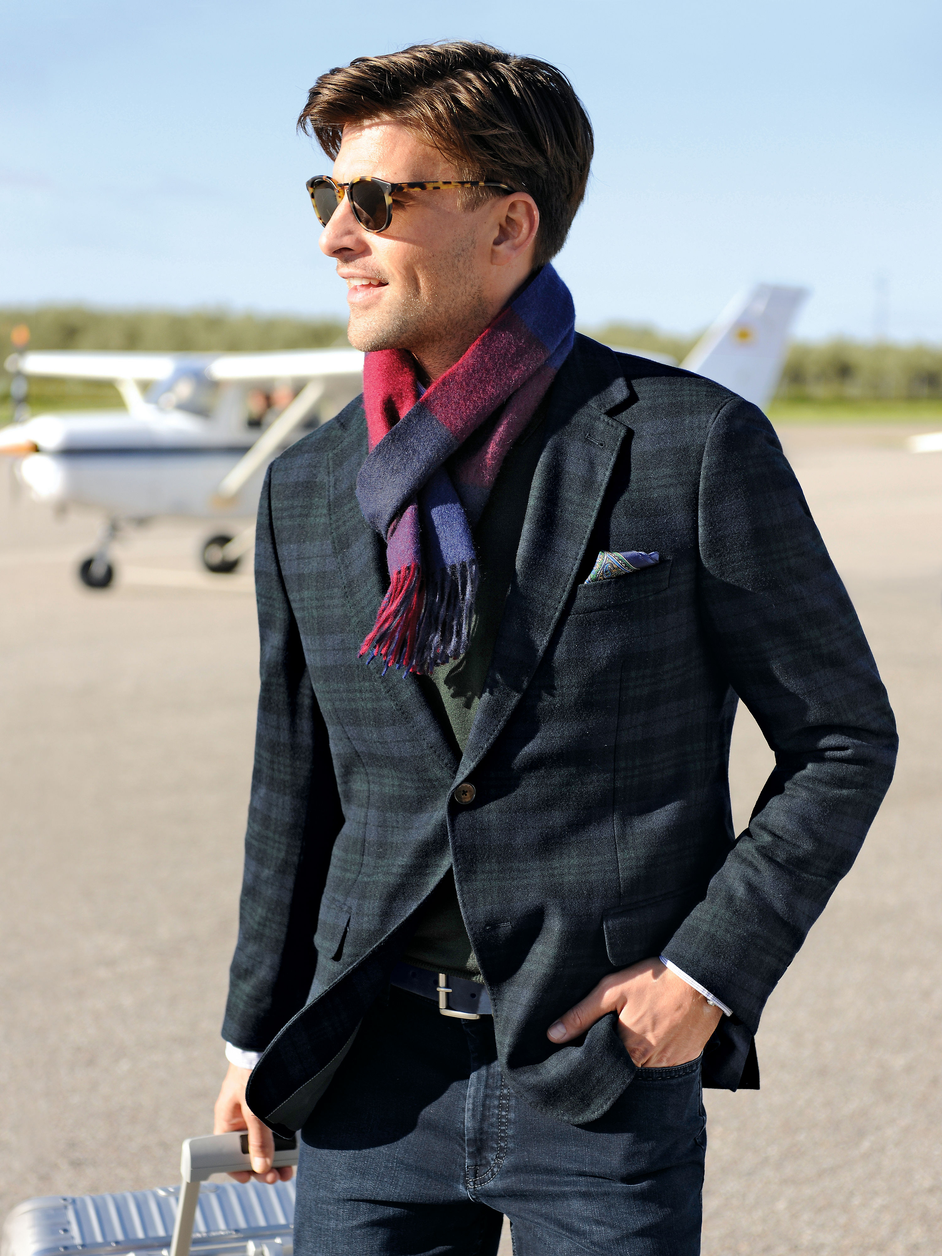 Image of Flexity sports jacket Bugatti multicoloured