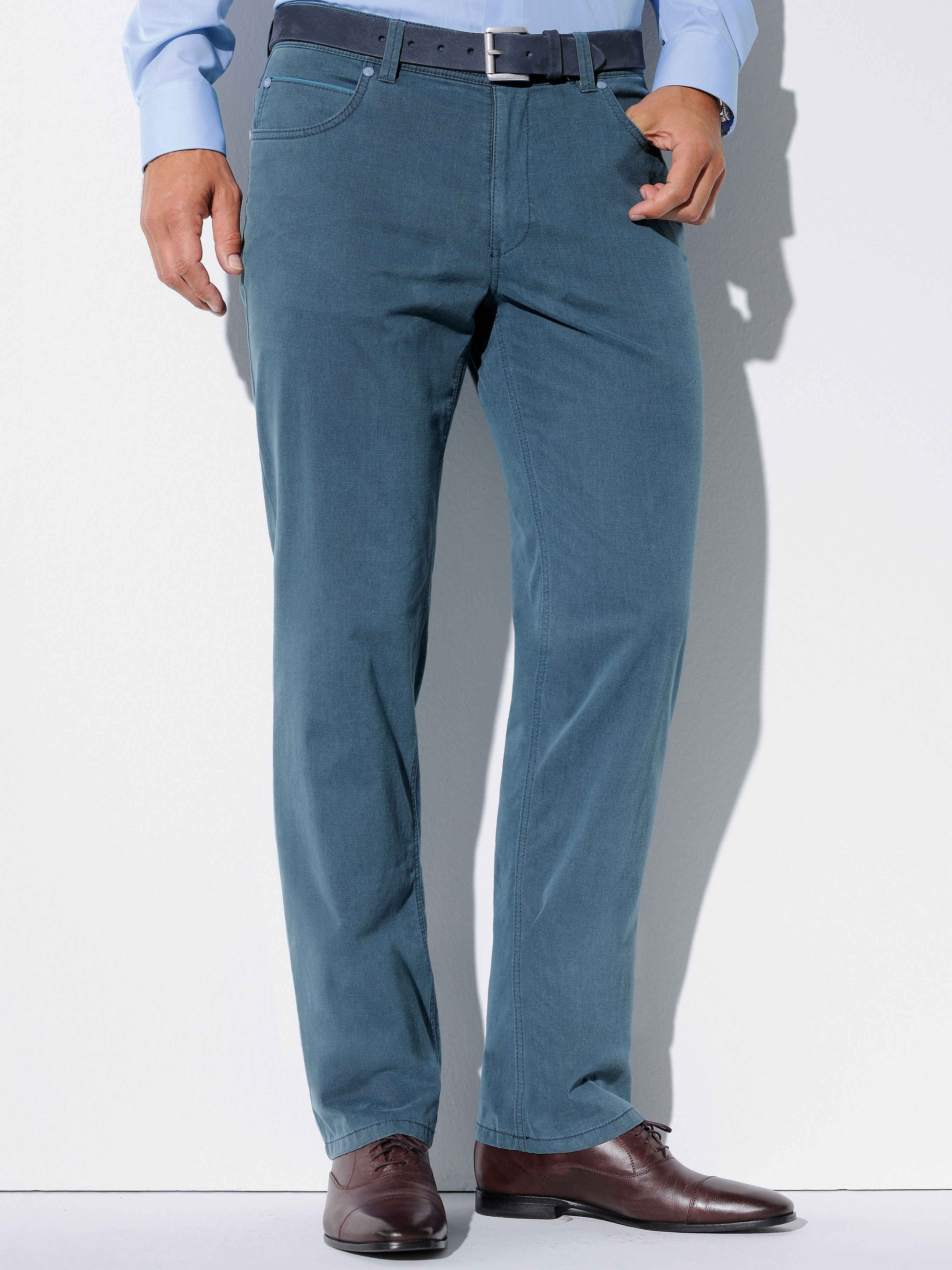 Image of Trousers KINSEY HILTL blue