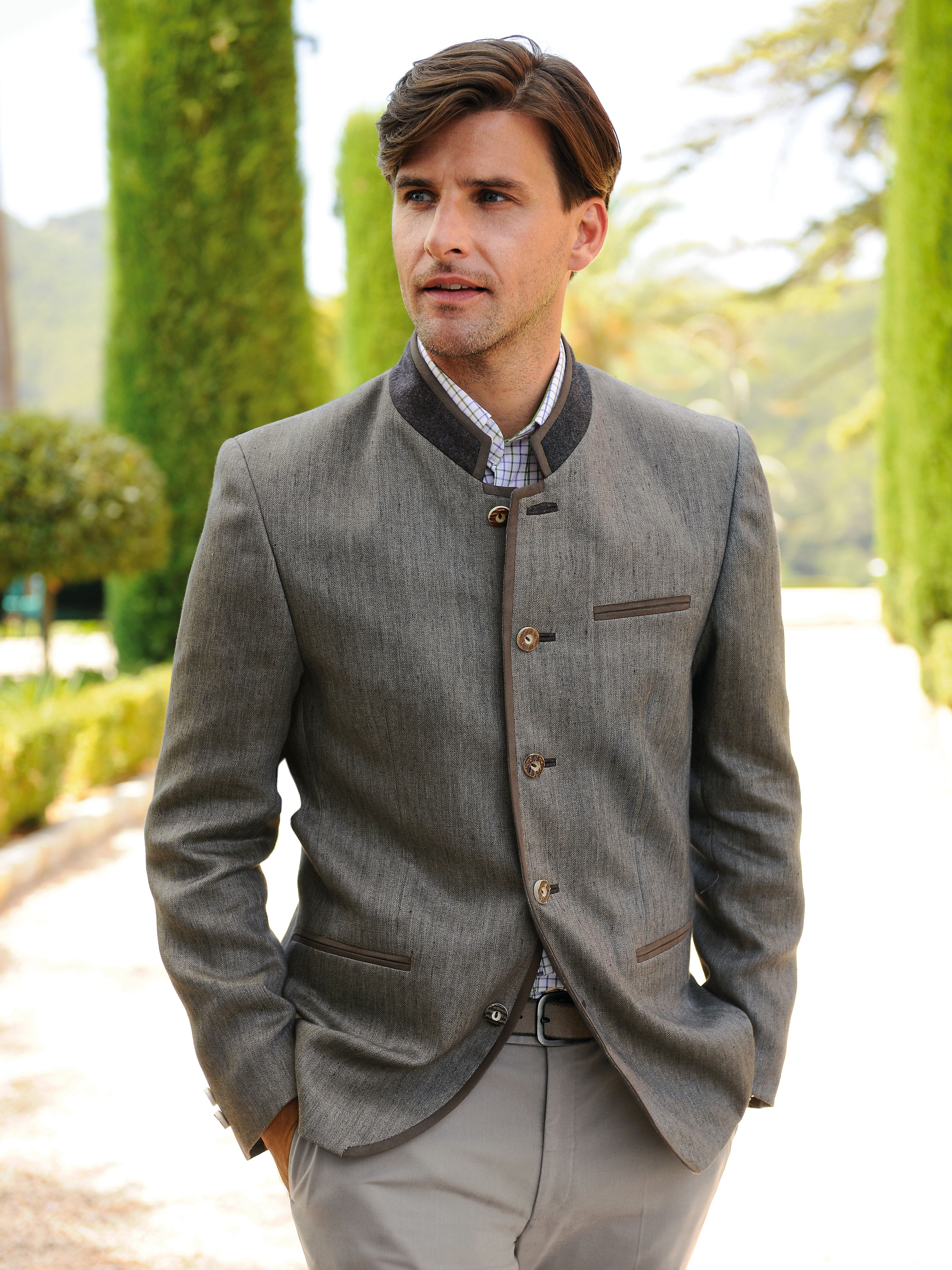 Image of Country style jacket Hammerschmid beige
