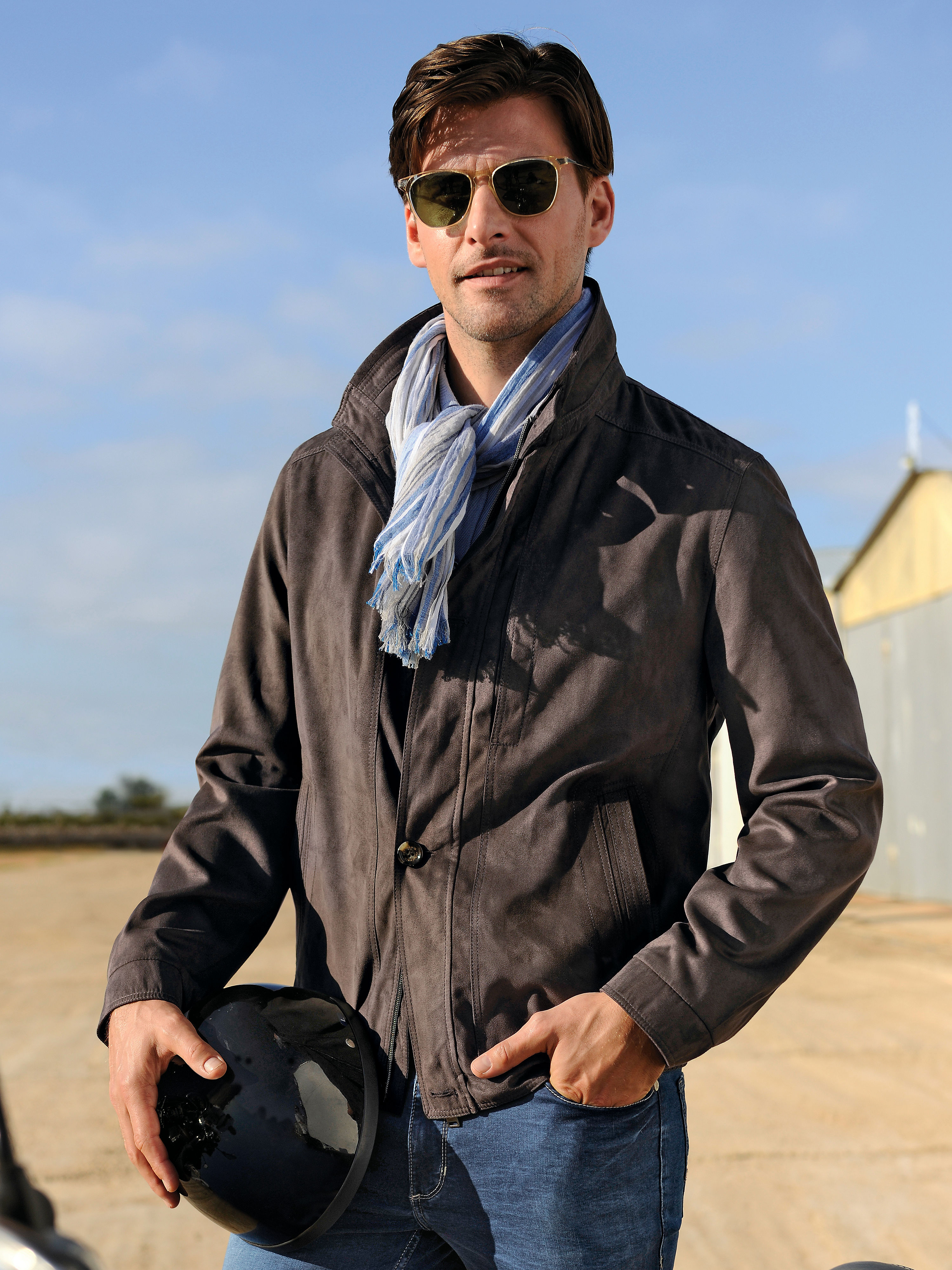 Image of Bomber jacket Jupiter brown