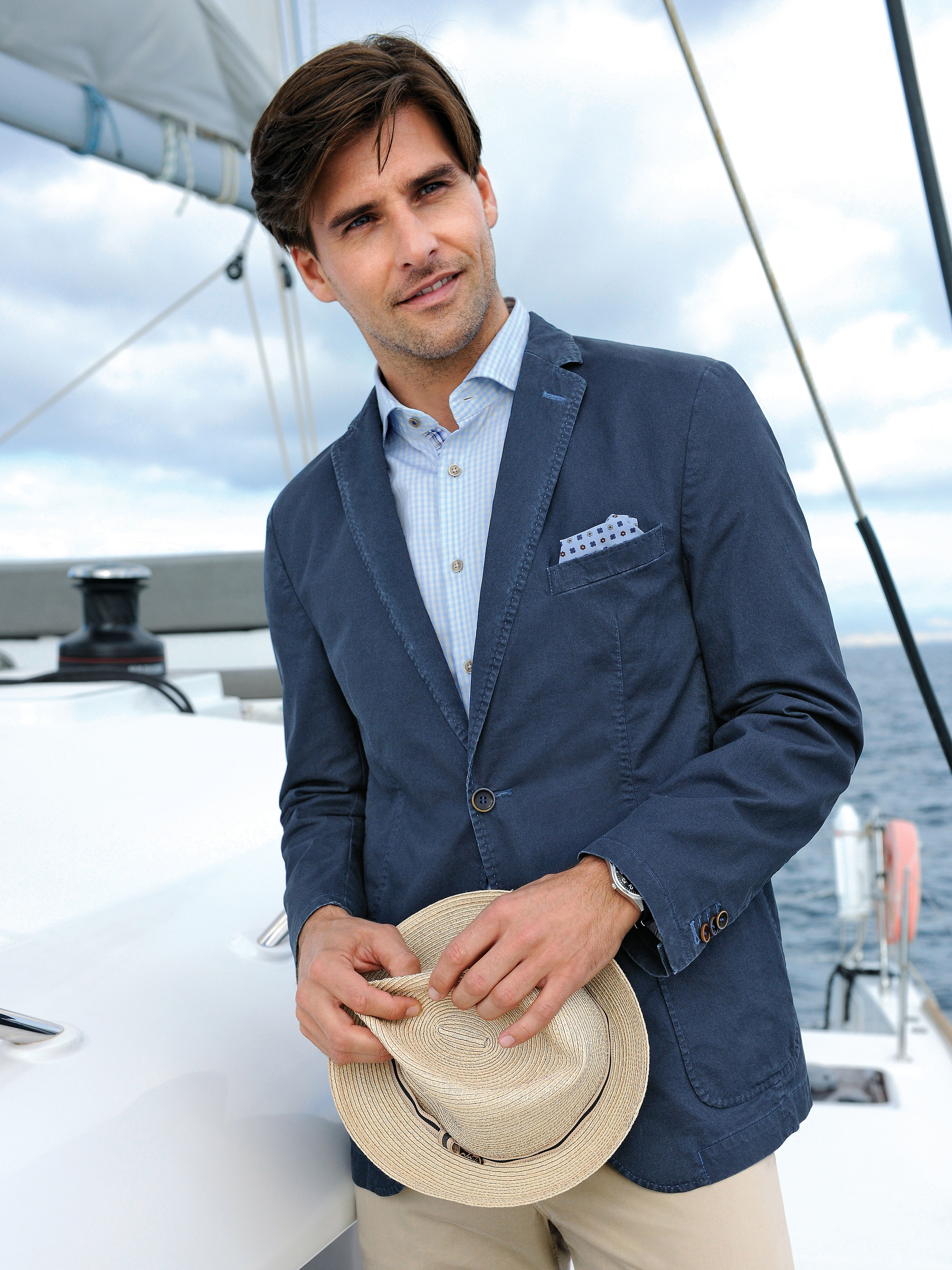 Image of Blazer Carl Gross blue