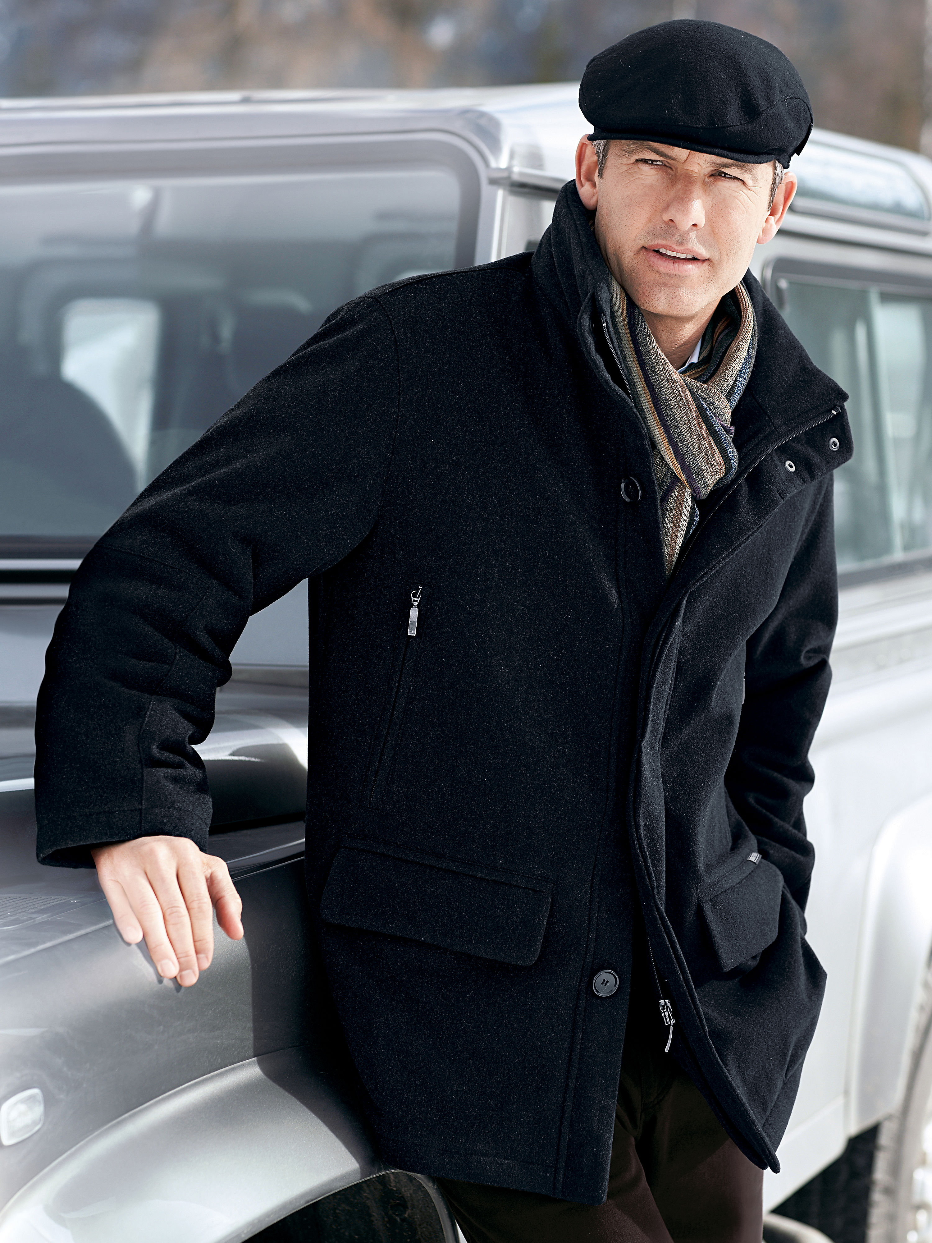 Image of Wool jacket Lodenfrey grey