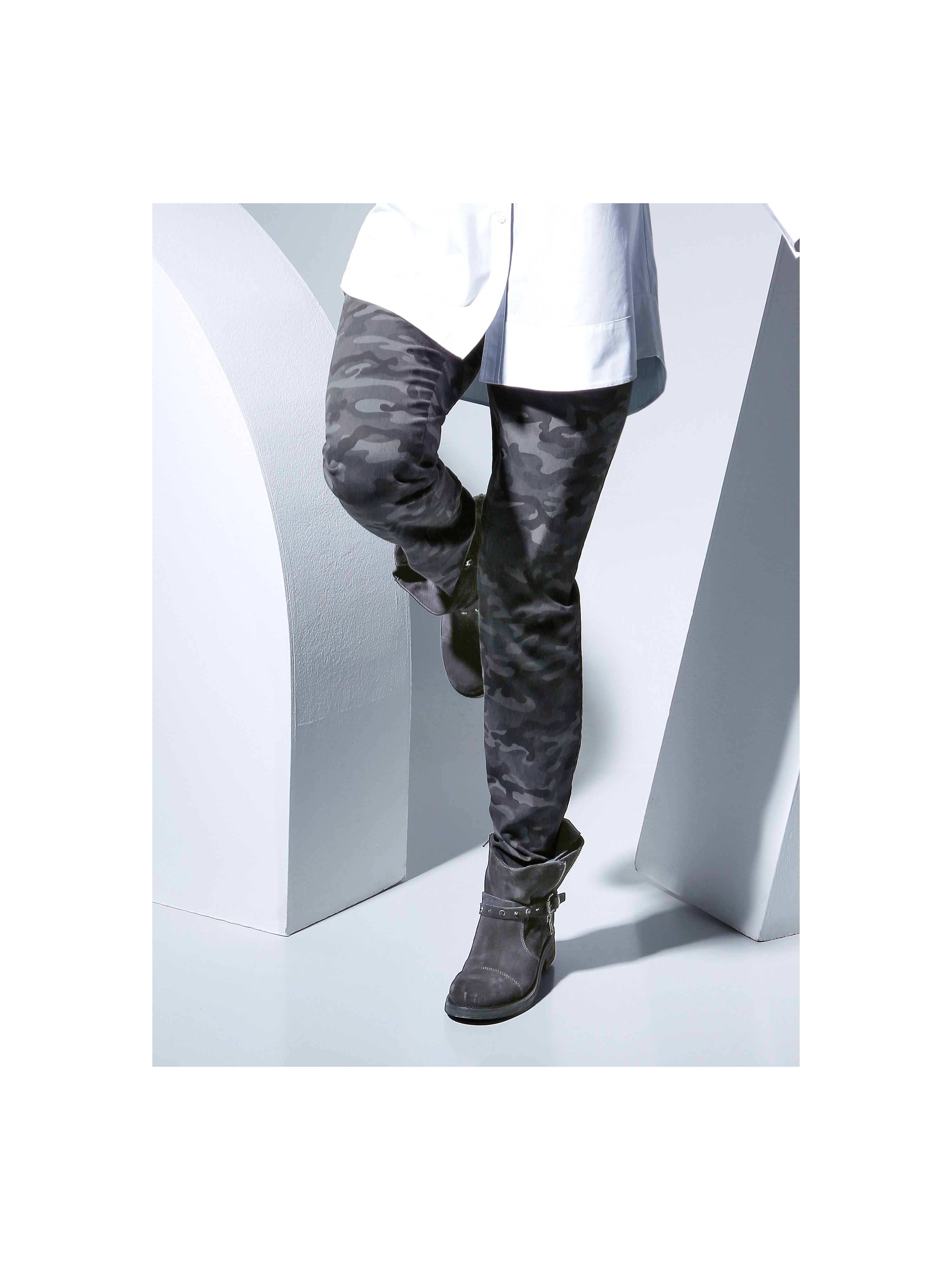 Image of Perfect-fit trousers KjBrand grey